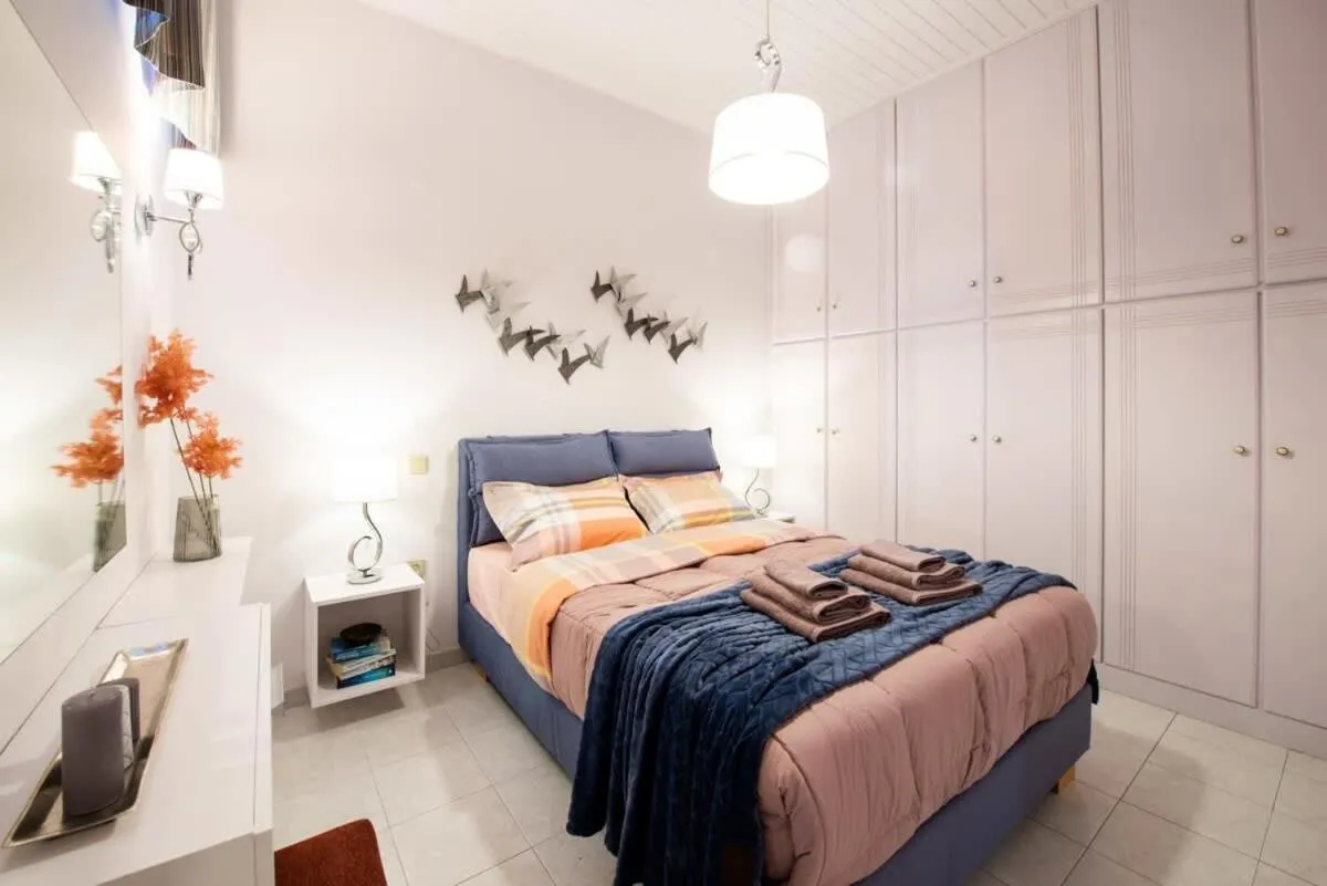 Bed in Dolce Favola Nomad Casa - Kalamata's City Getaway