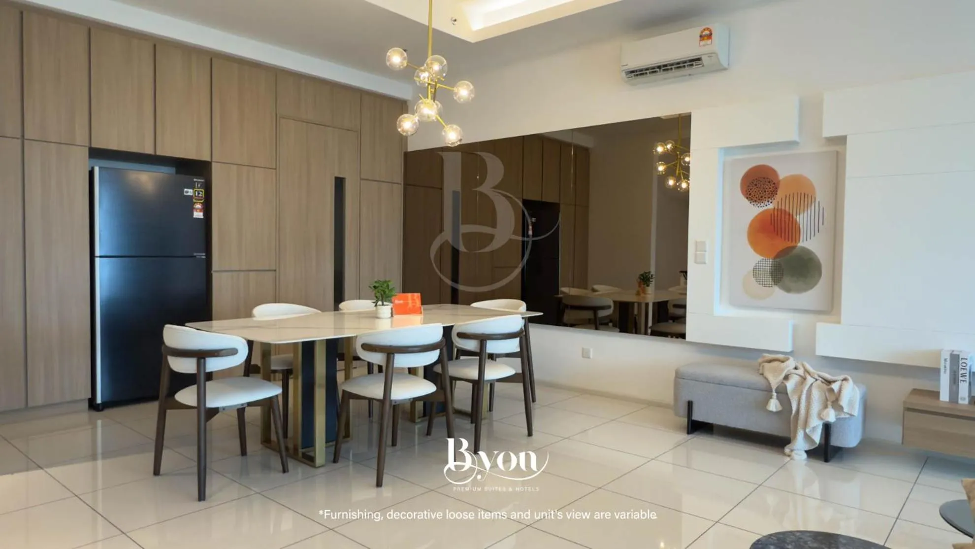 Dining area in Onsen Premium Suites @ Tambun Ipoh