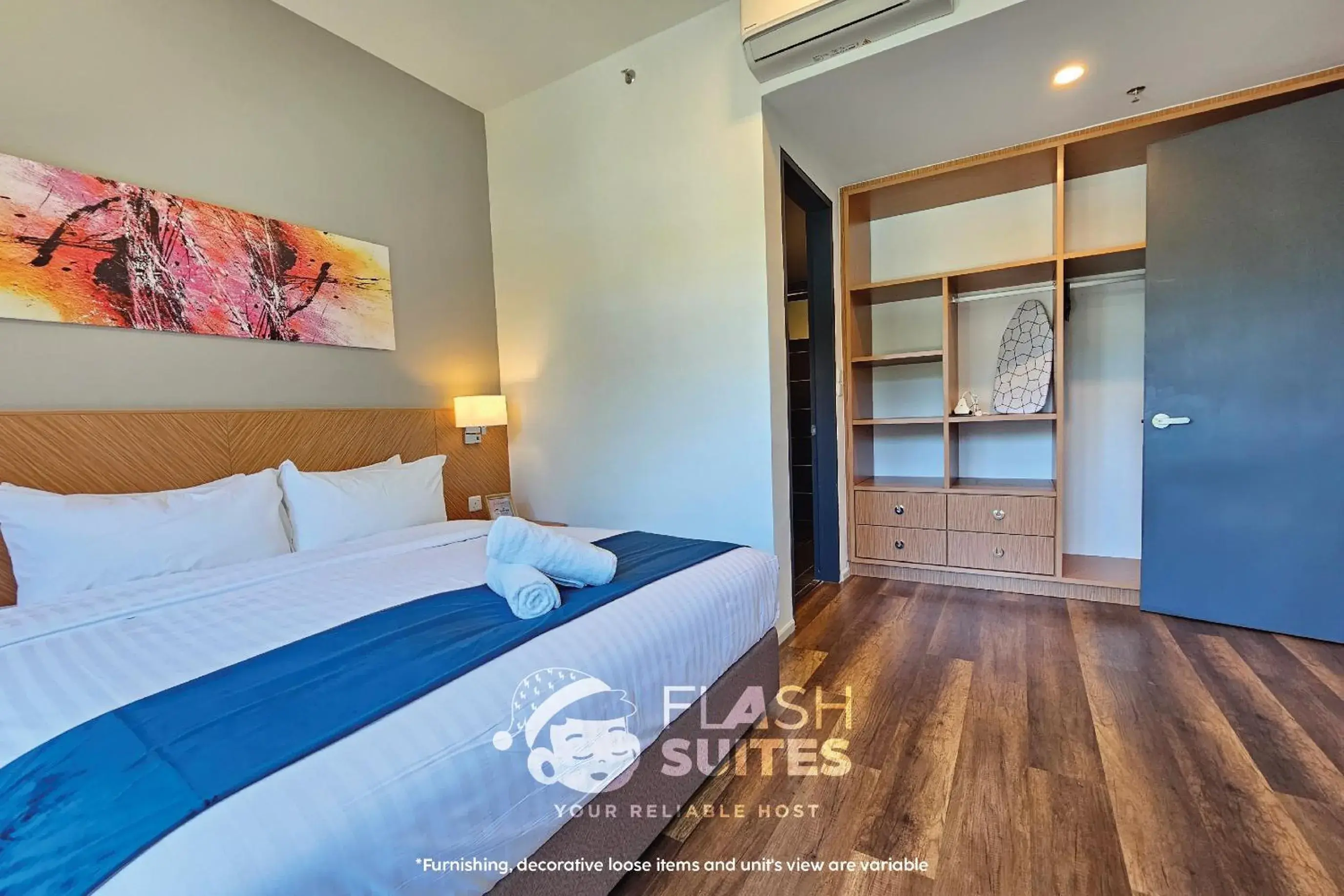 Bedroom, Bed in Onsen Premium Suites @ Tambun Ipoh Bedroom, Bed in Onsen Premium Suites @ Tambun Ipoh