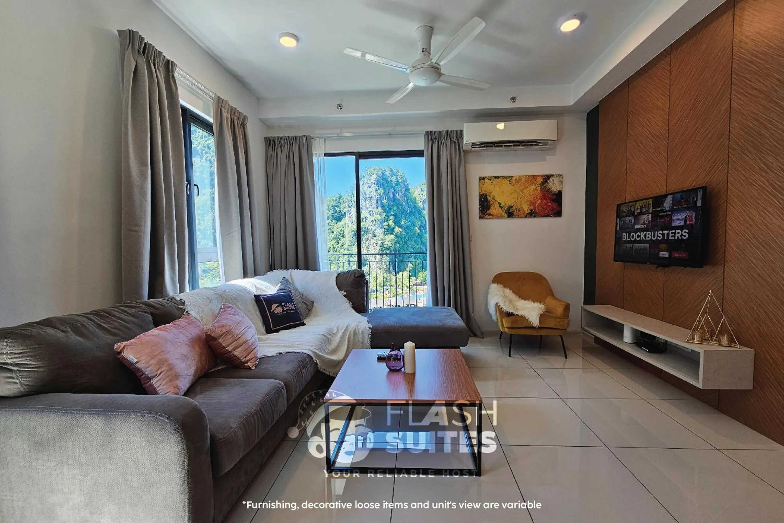 Living room in Onsen Premium Suites @ Tambun Ipoh