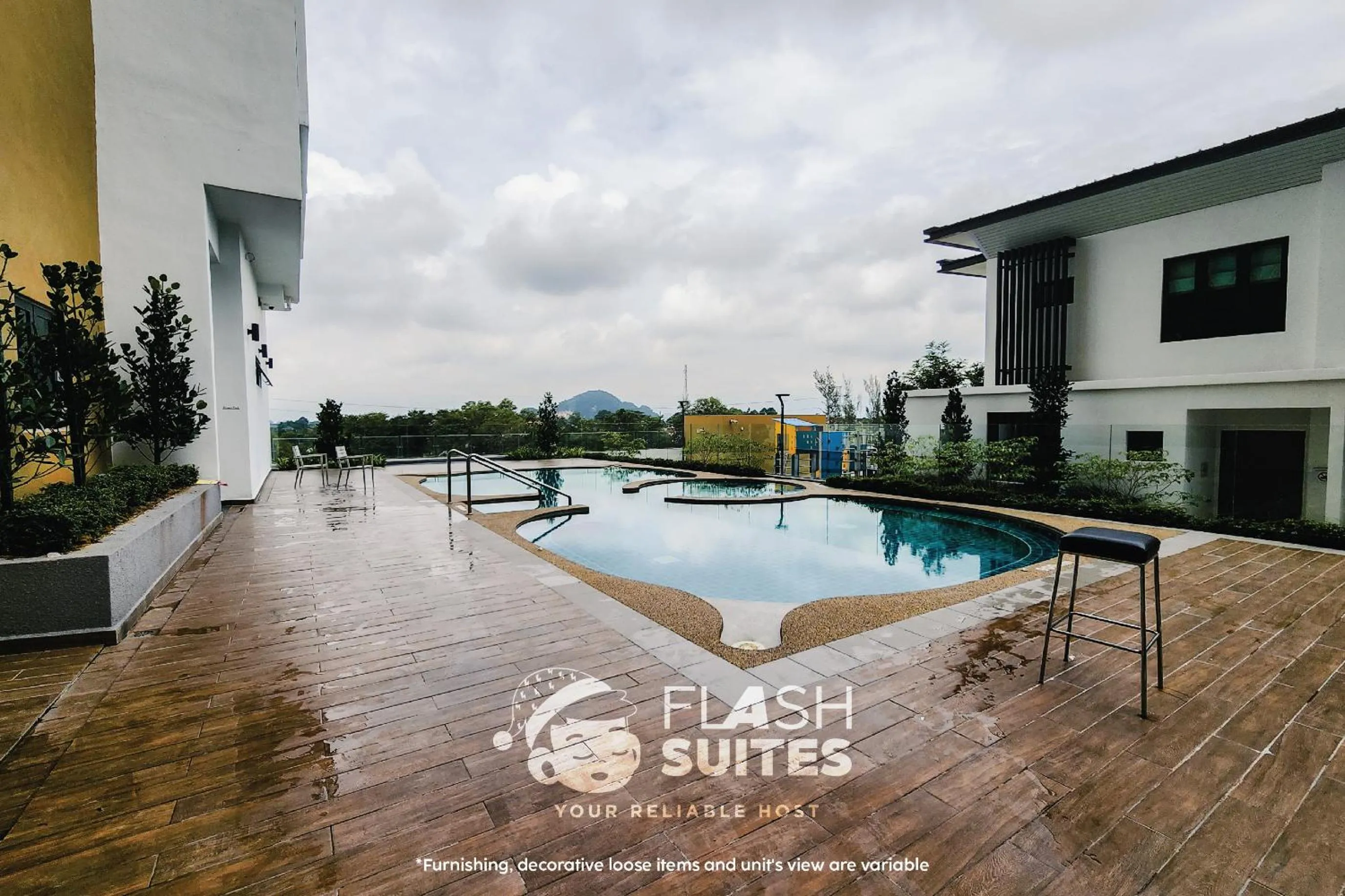 Swimming pool in Onsen Premium Suites @ Tambun Ipoh