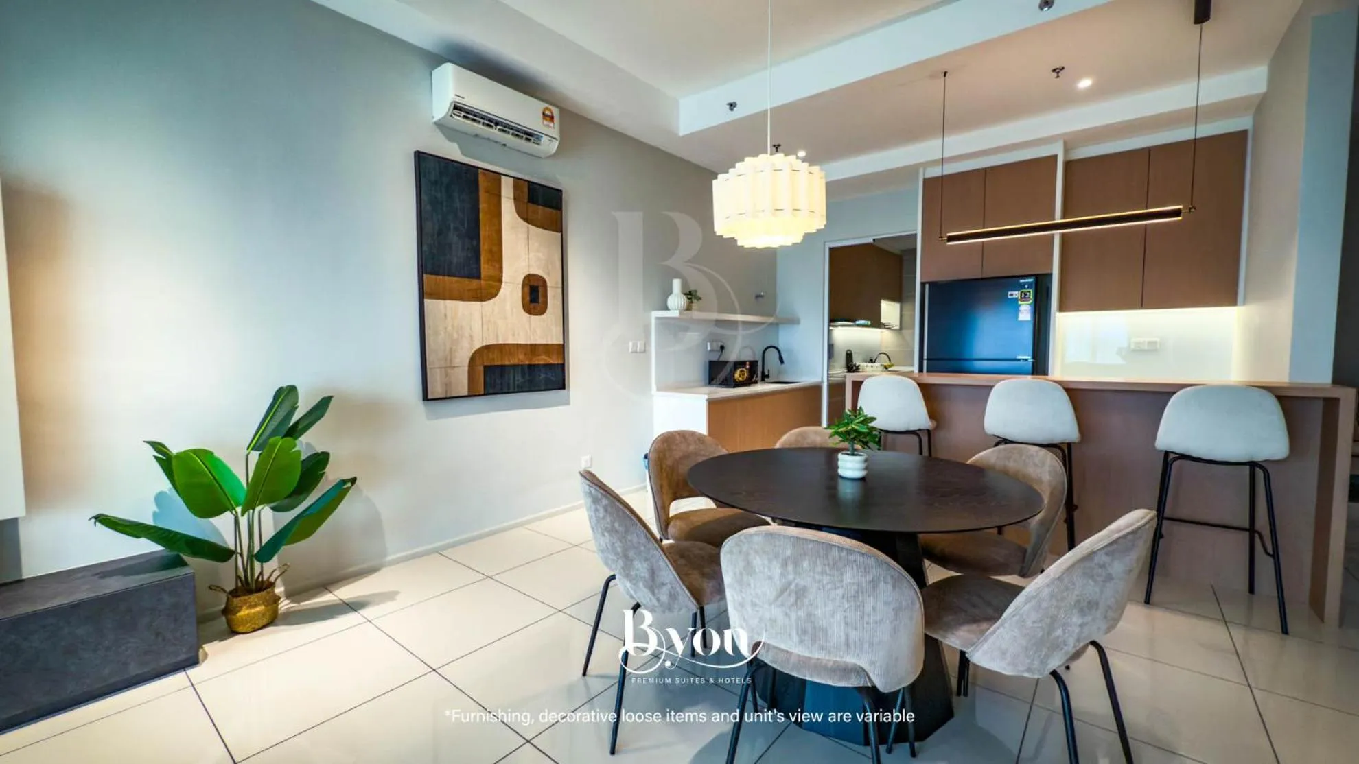 Dining area in Onsen Premium Suites @ Tambun Ipoh