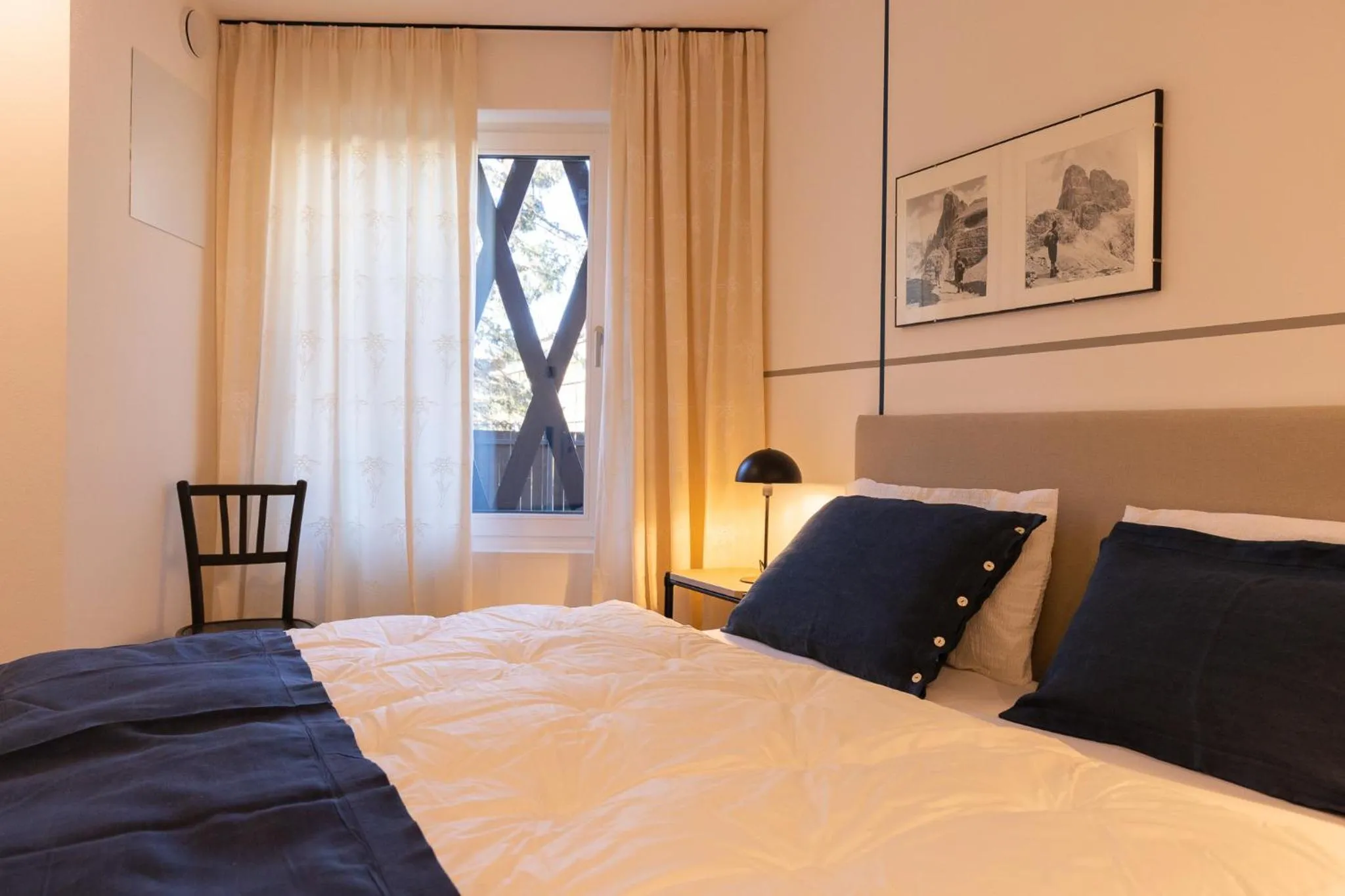 Bed in Apartment Ando