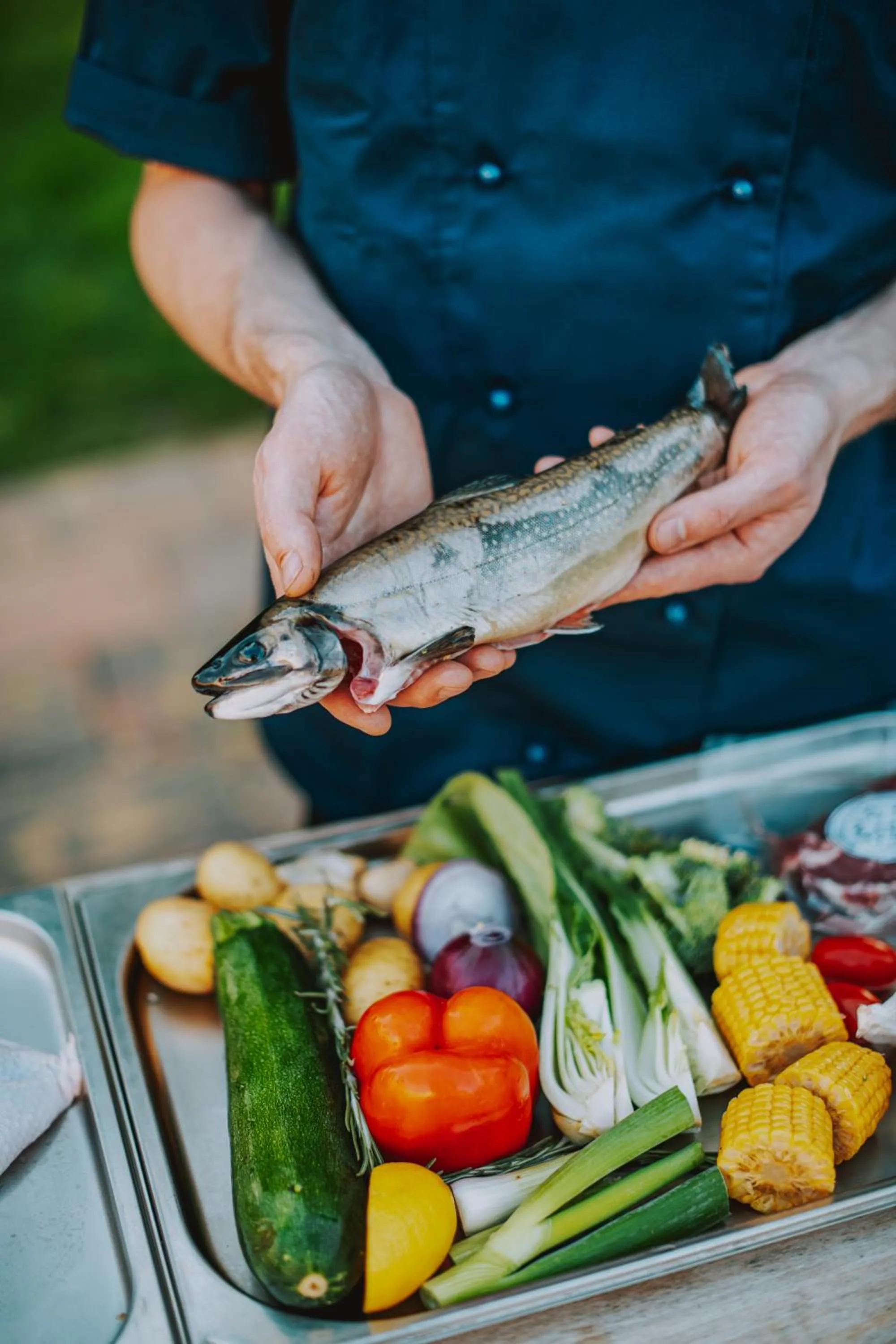 BBQ facilities in Resort Český les