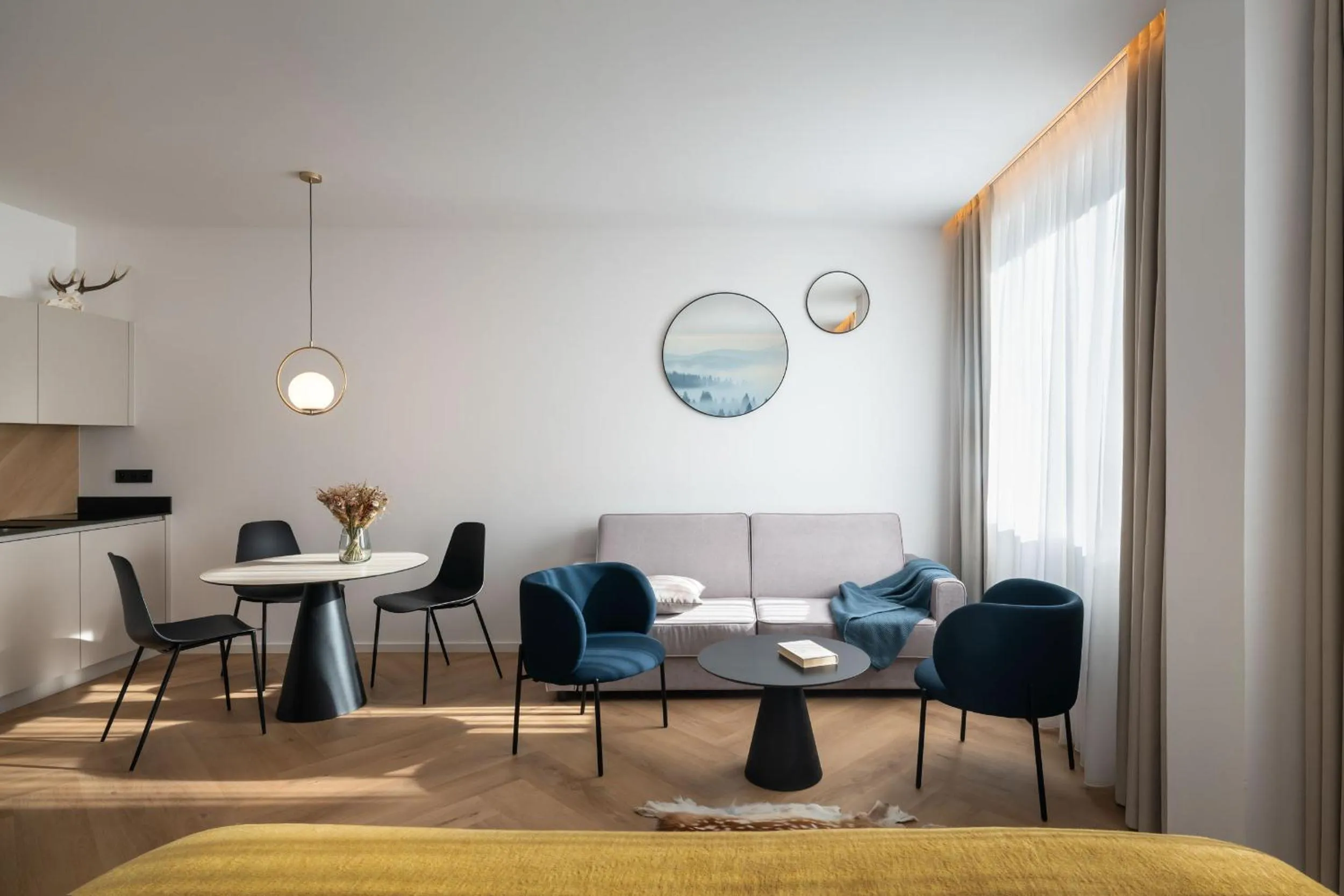 Living room in Resort Český les