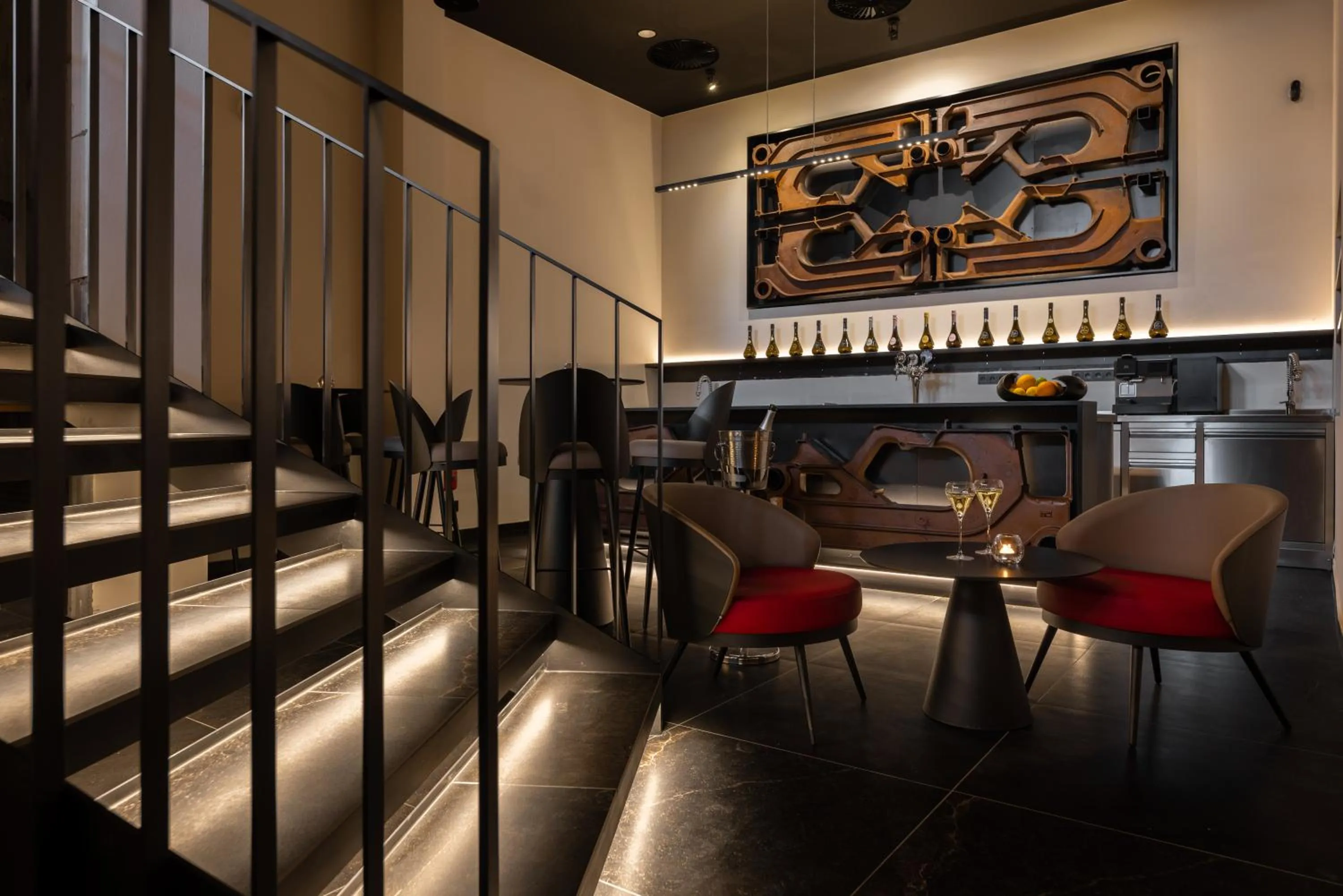 Lounge or bar in Resort Český les