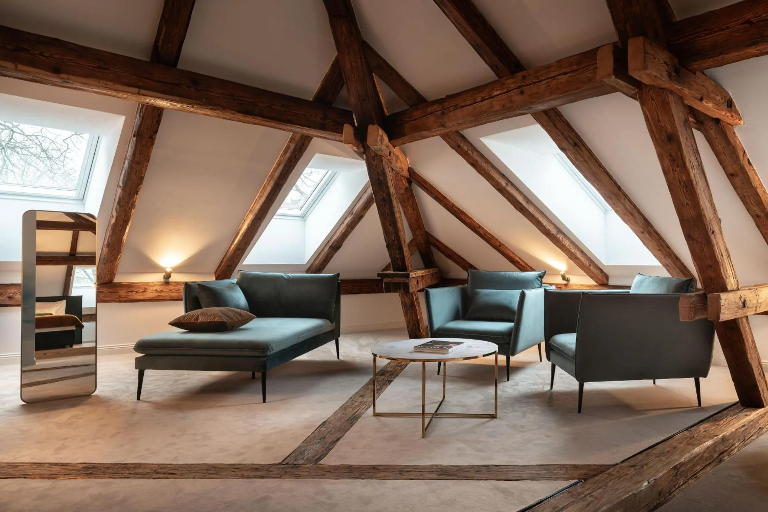 Living room in Resort Český les