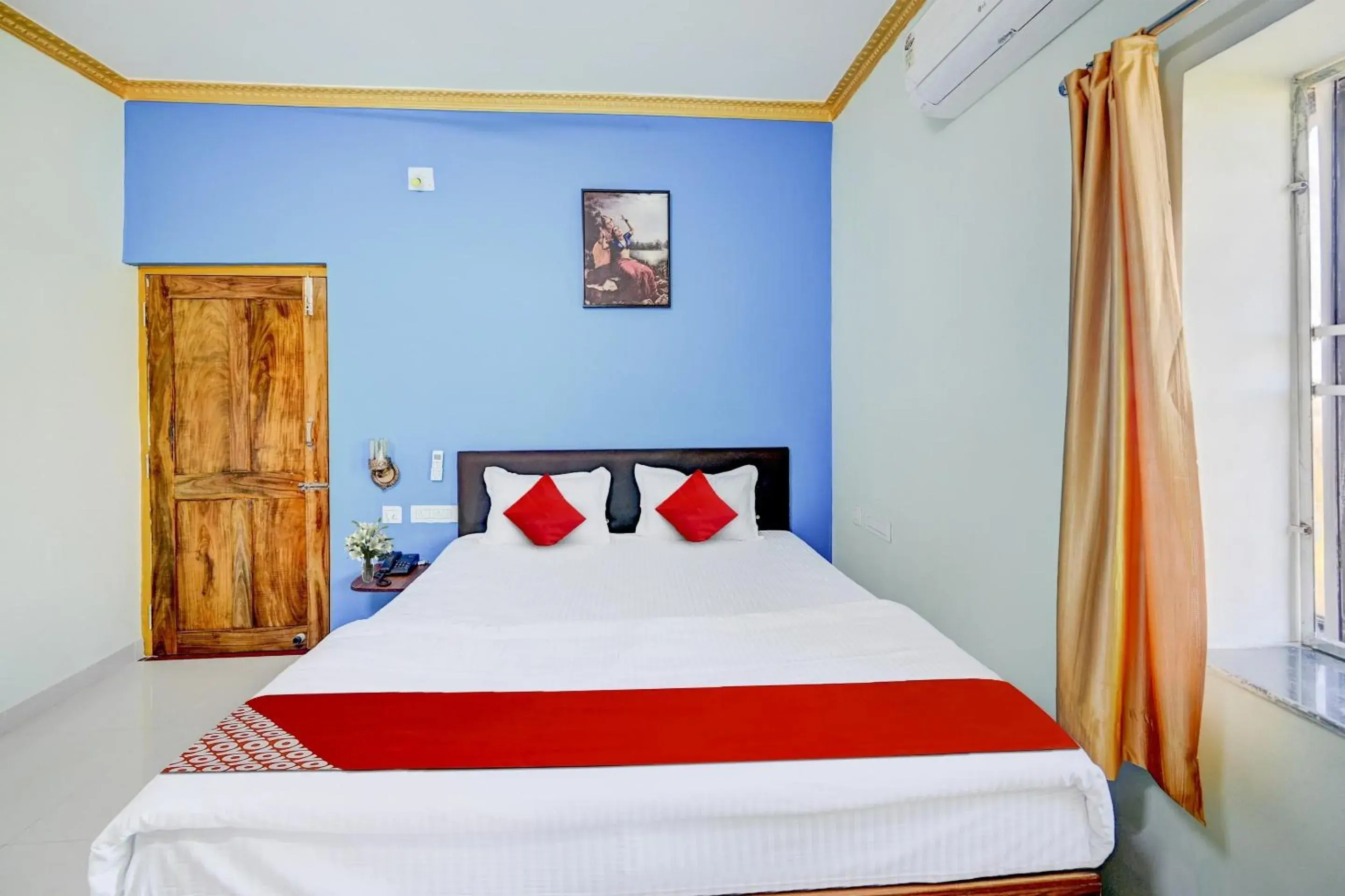 Bedroom, Bed in Hotel O GD STAY INN 1 Bedroom, Bed in Hotel O GD STAY INN 1