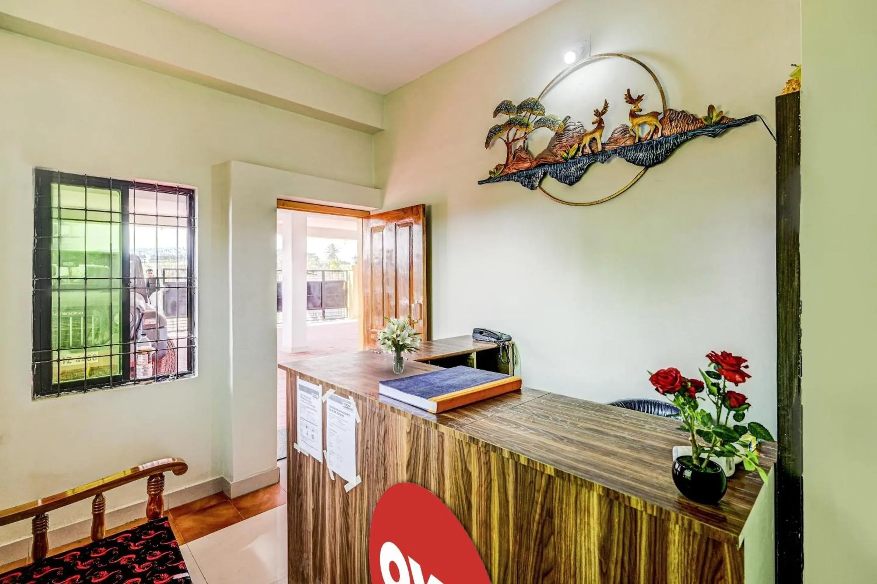 Lobby or reception, Bed in Hotel O GD STAY INN 1 Lobby or reception, Bed in Hotel O GD STAY INN 1