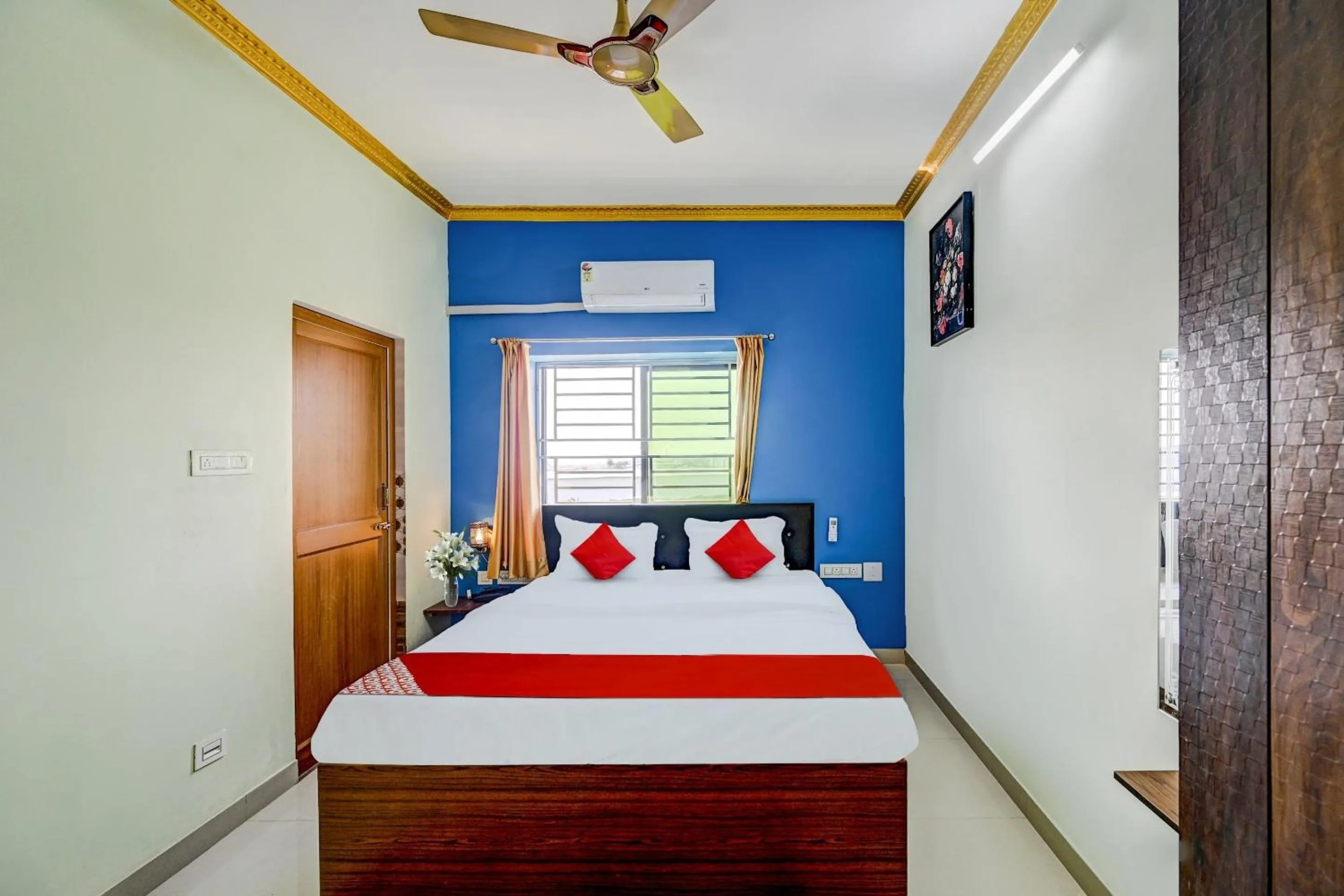 Bedroom in Hotel O GD STAY INN 1