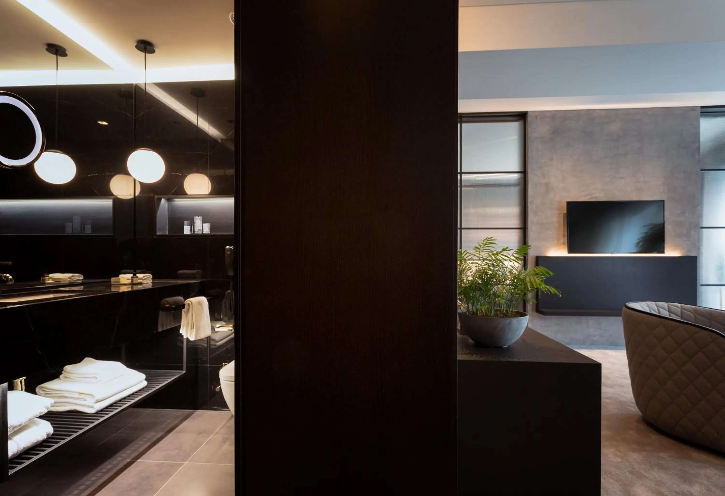 Bathroom, Bed in The Mill Bomonti