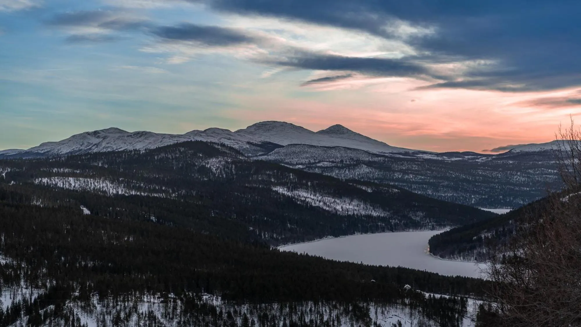 Natural landscape in Skåbu Fjellhotell