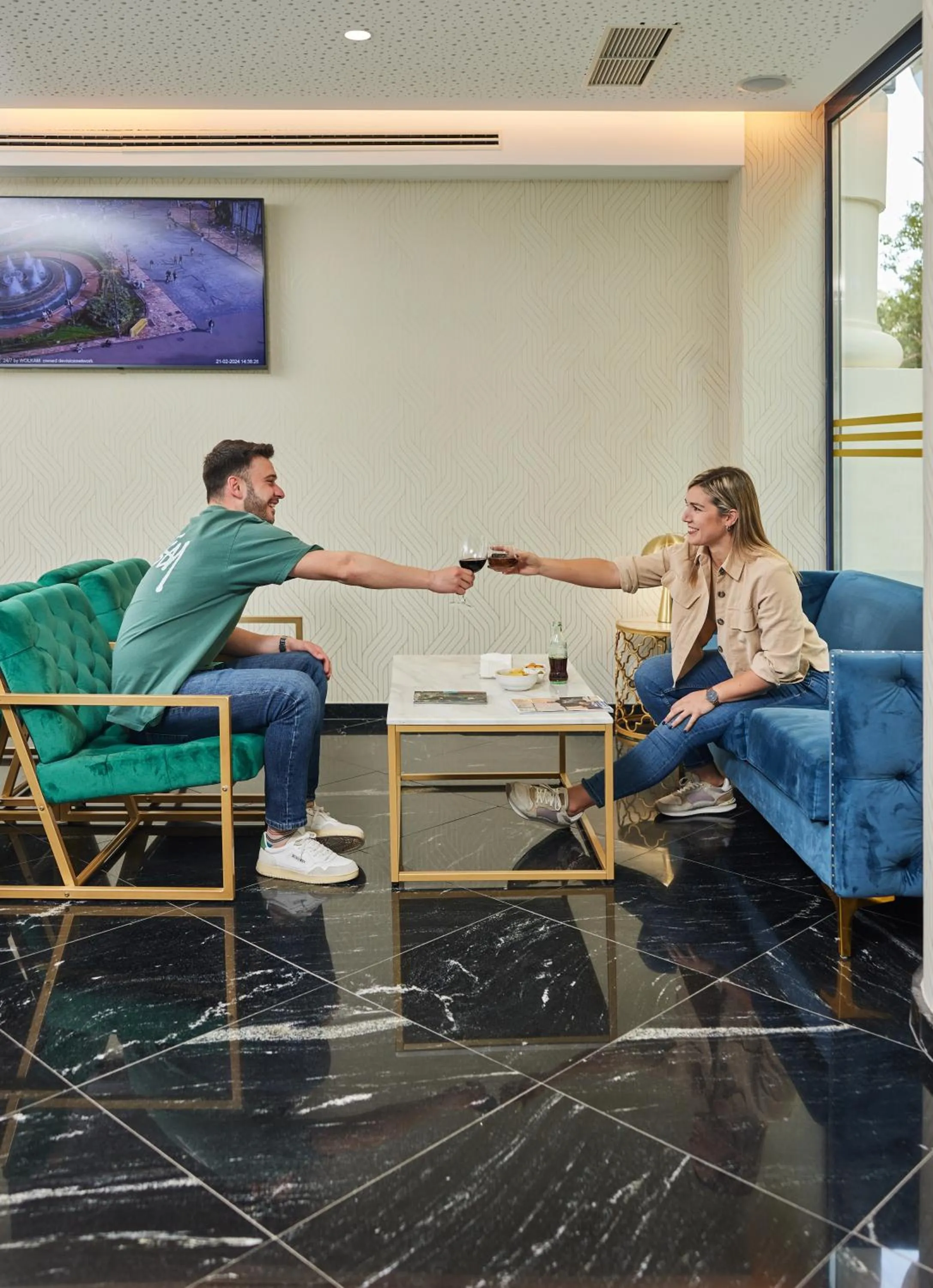 Lobby or reception in Venecia Plaza Centro