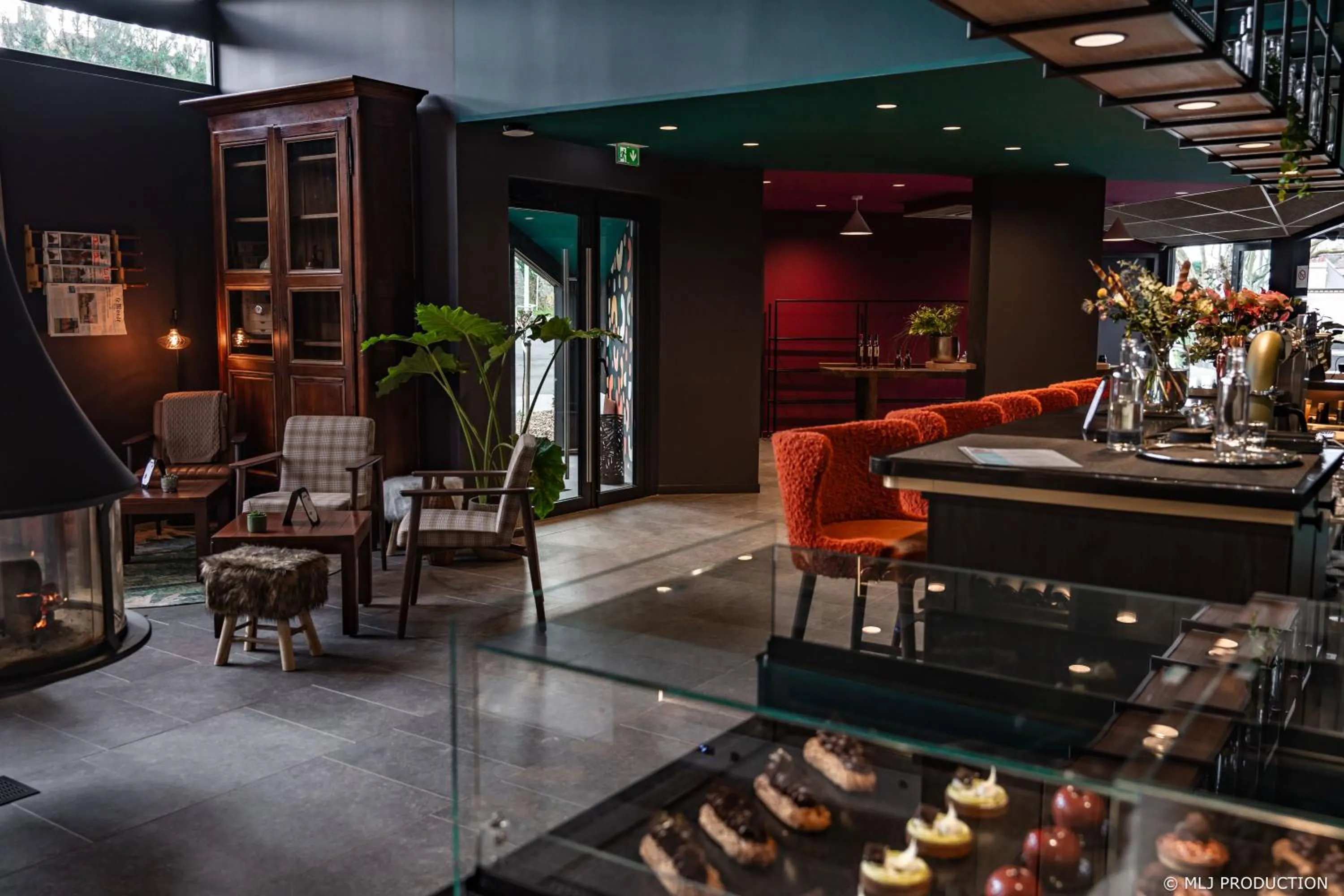 Lounge or bar in Les Hauts de Kerano