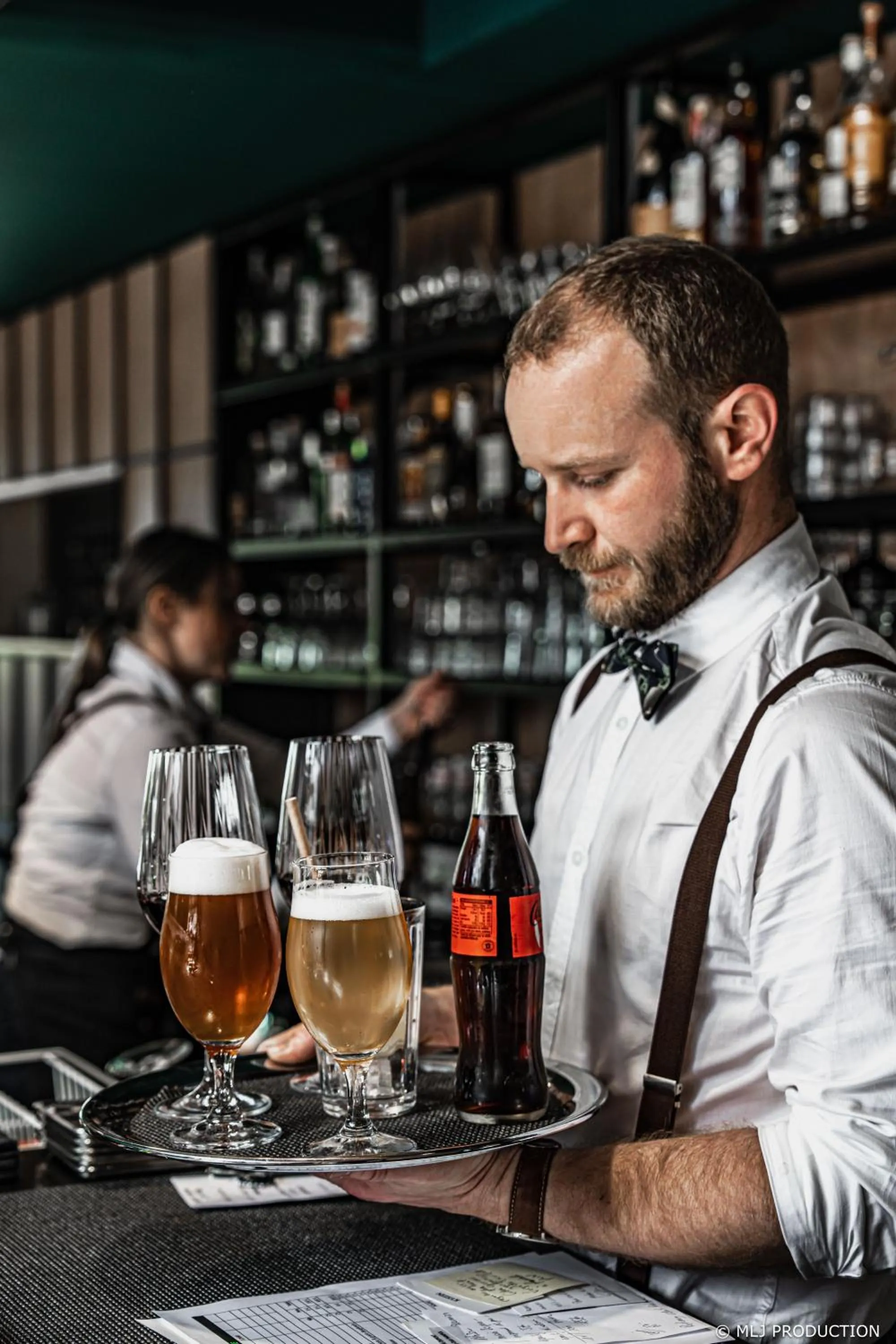 Lounge or bar in Les Hauts de Kerano