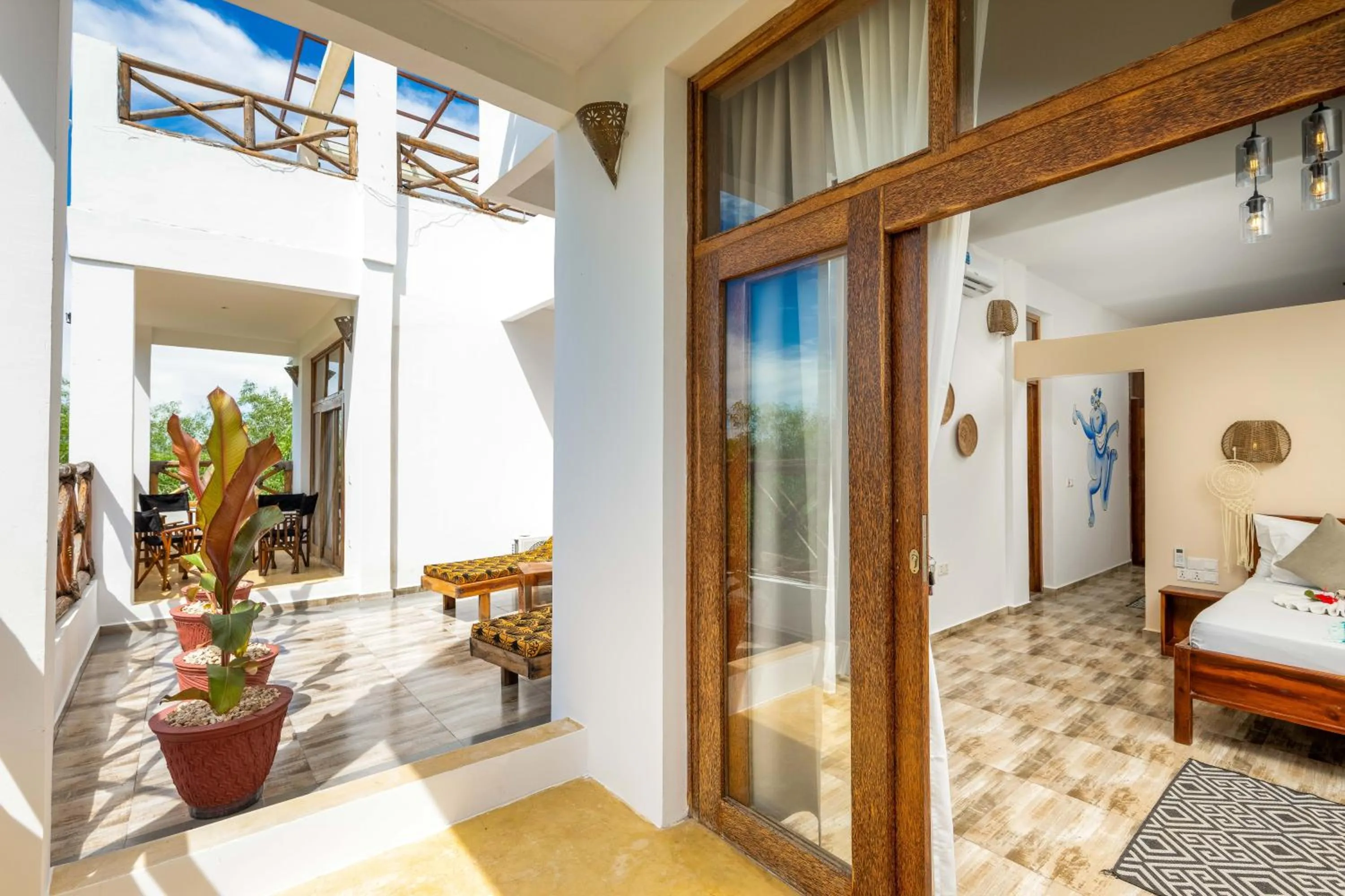 Balcony/Terrace, Bed in Haber Hotel & SPA