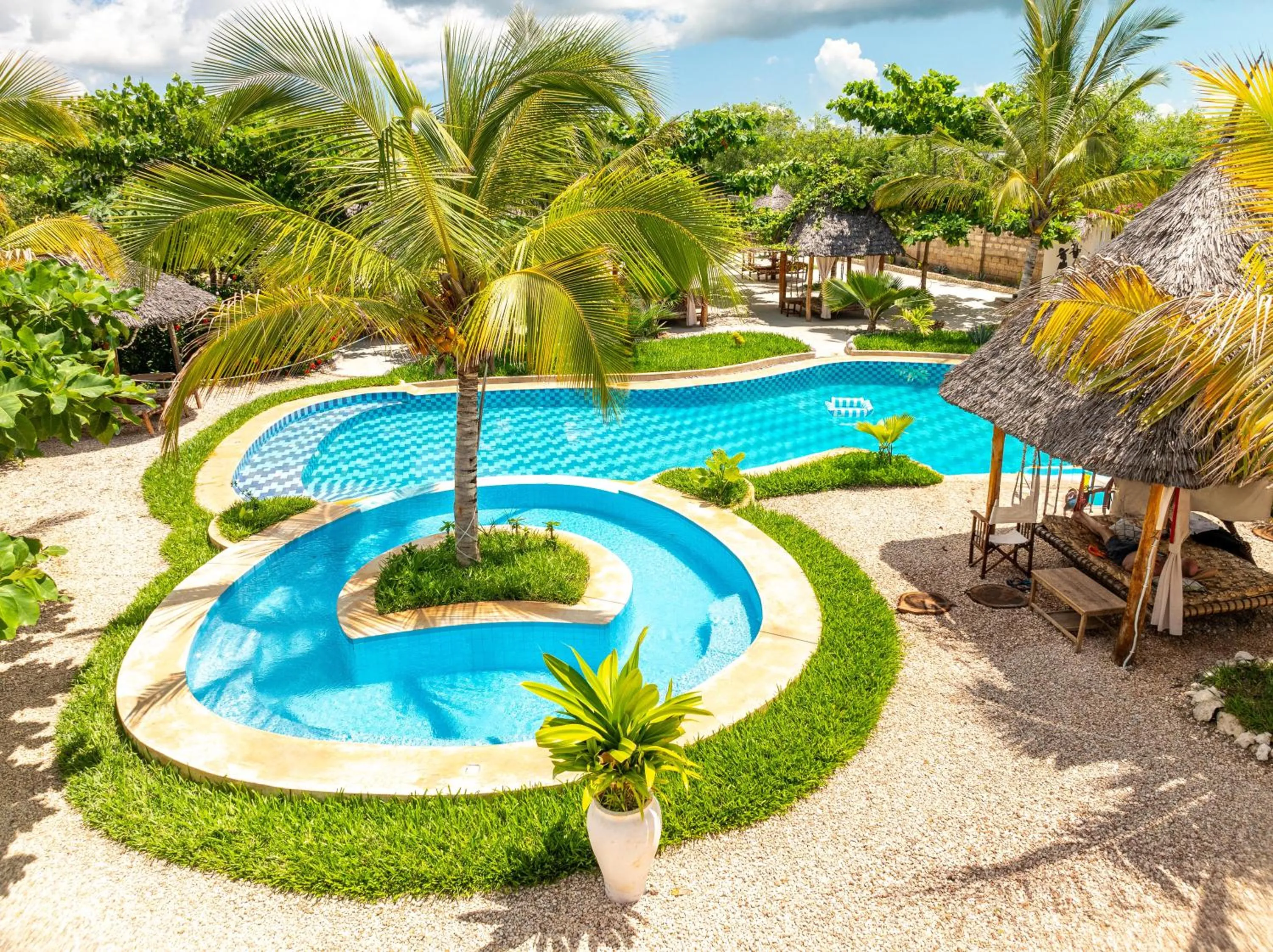 Swimming pool in Haber Hotel & SPA
