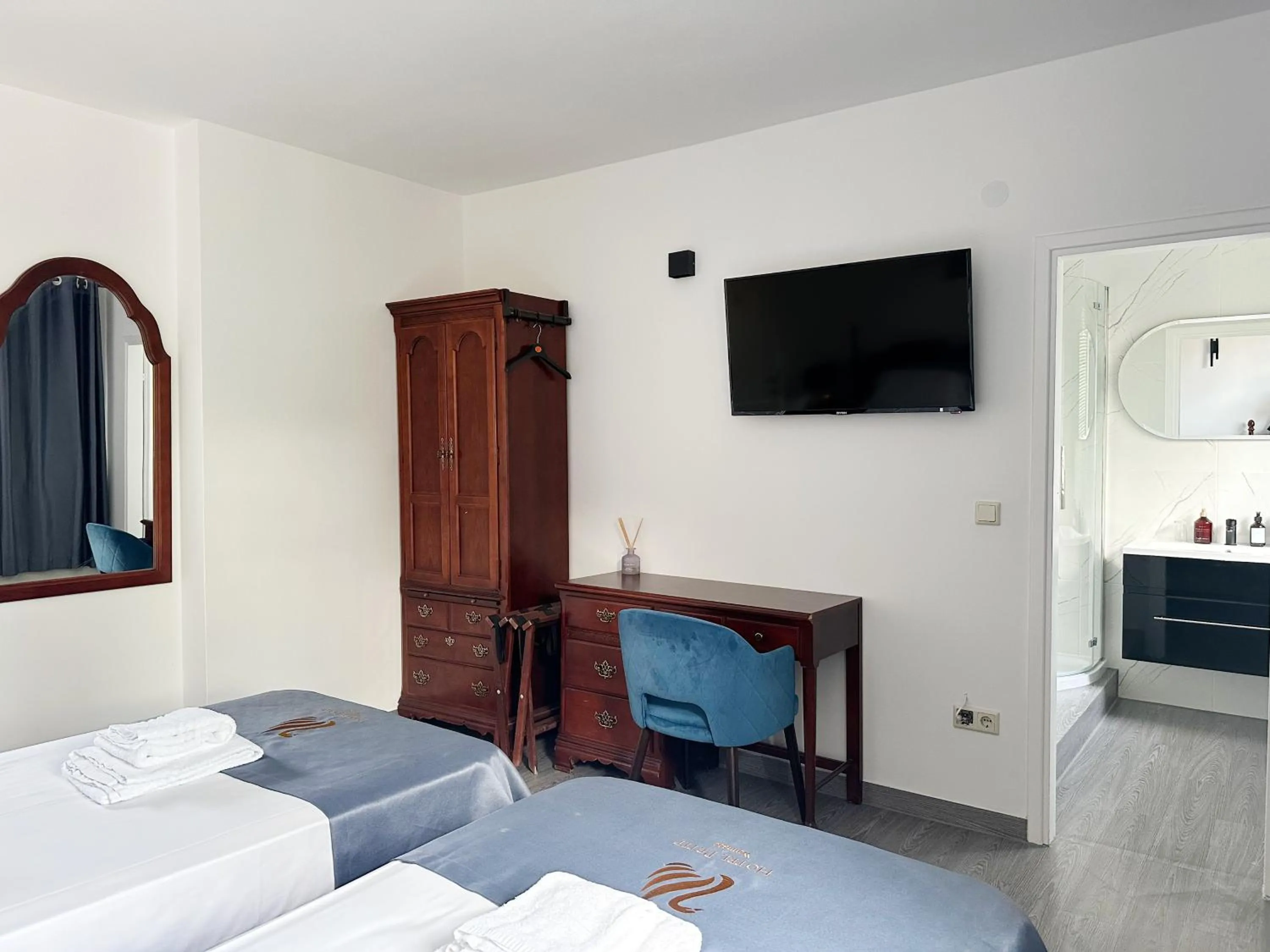 Bed in Hotel Petit Wannsee