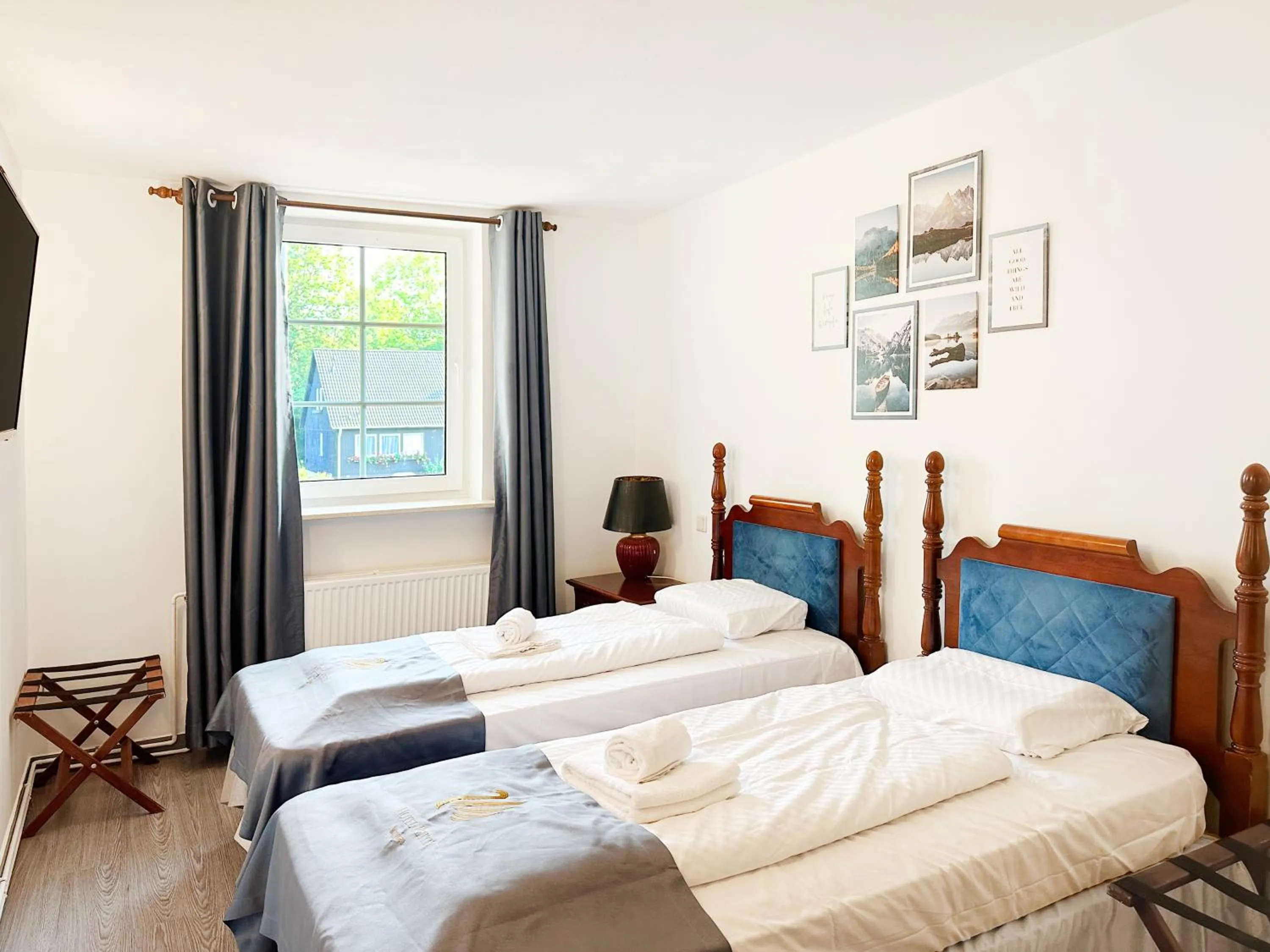 Bed in Hotel Petit Wannsee