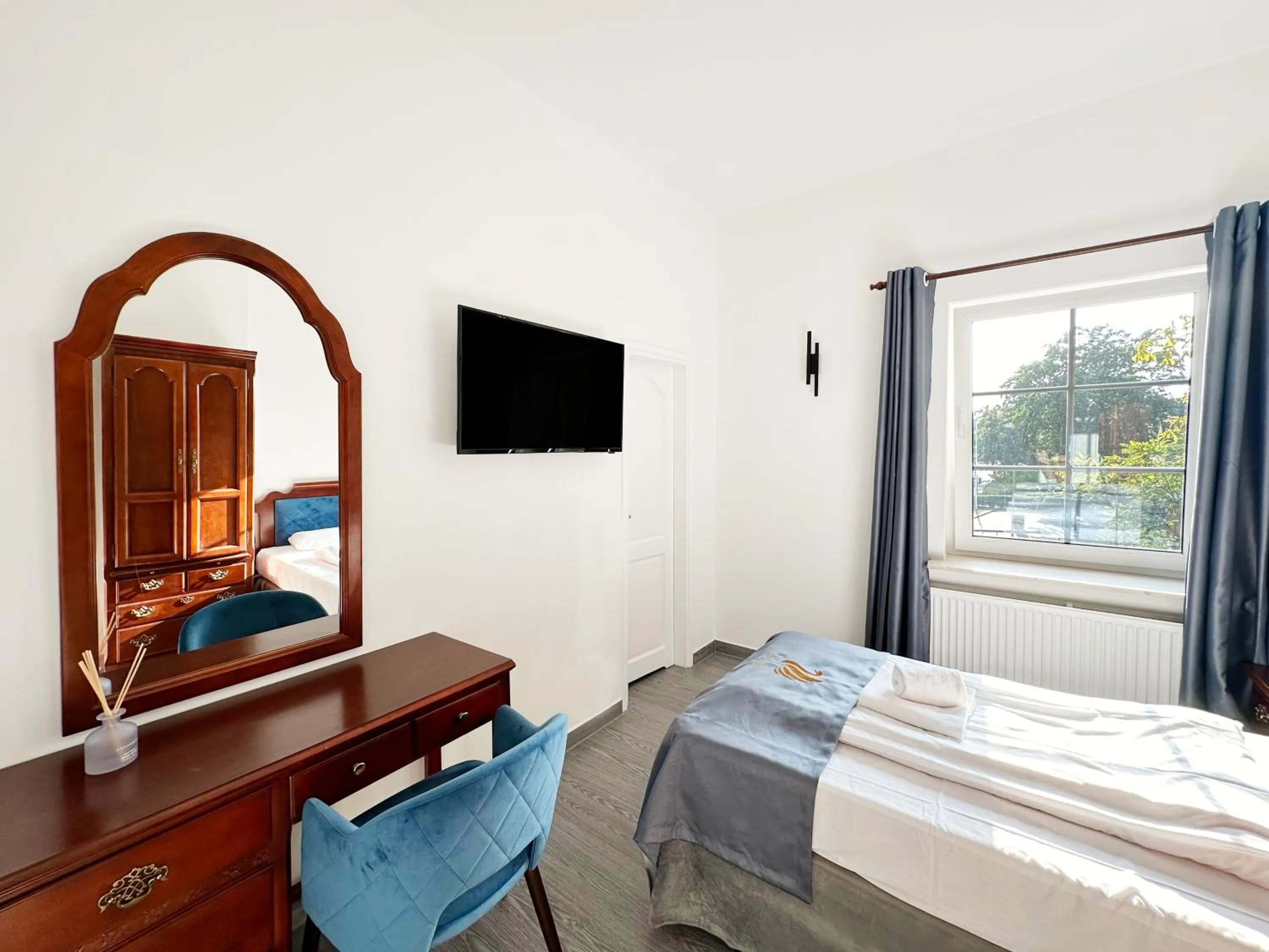 Bed in Hotel Petit Wannsee