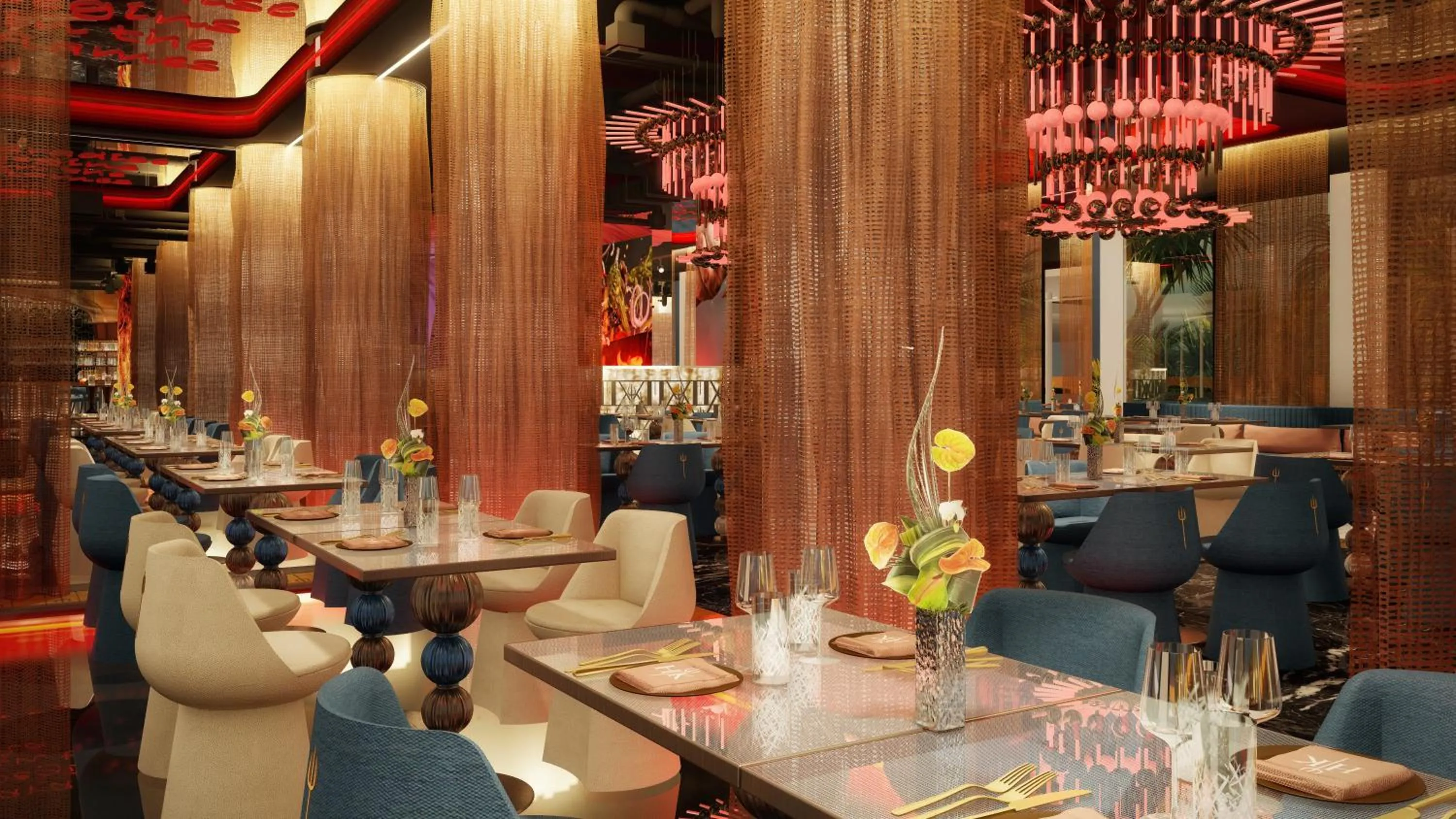 Restaurant/places to eat in The Unexpected Ibiza Hotel - Ushuaïa Club entrance included