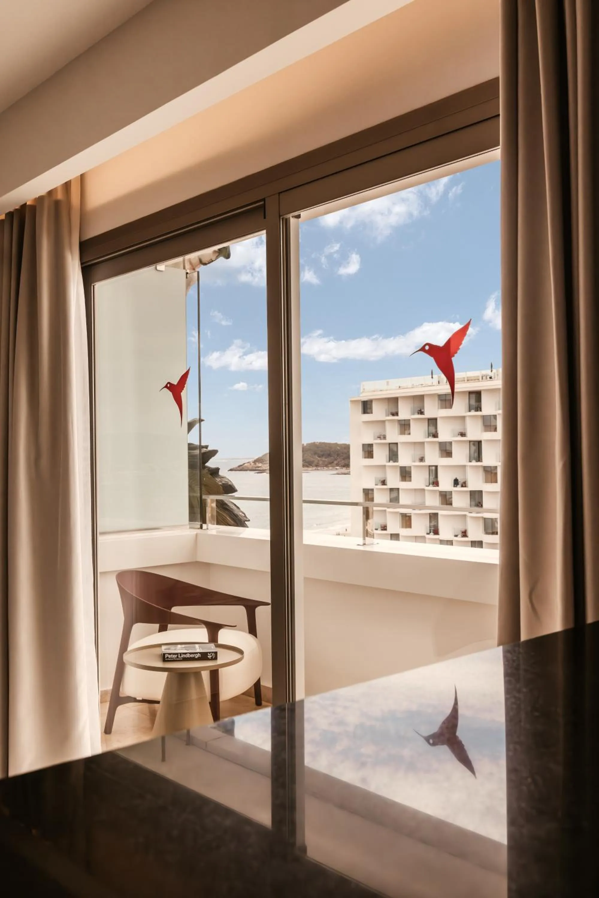 Balcony/Terrace, Bed in The Unexpected Ibiza Hotel - Ushuaïa Club entrance included