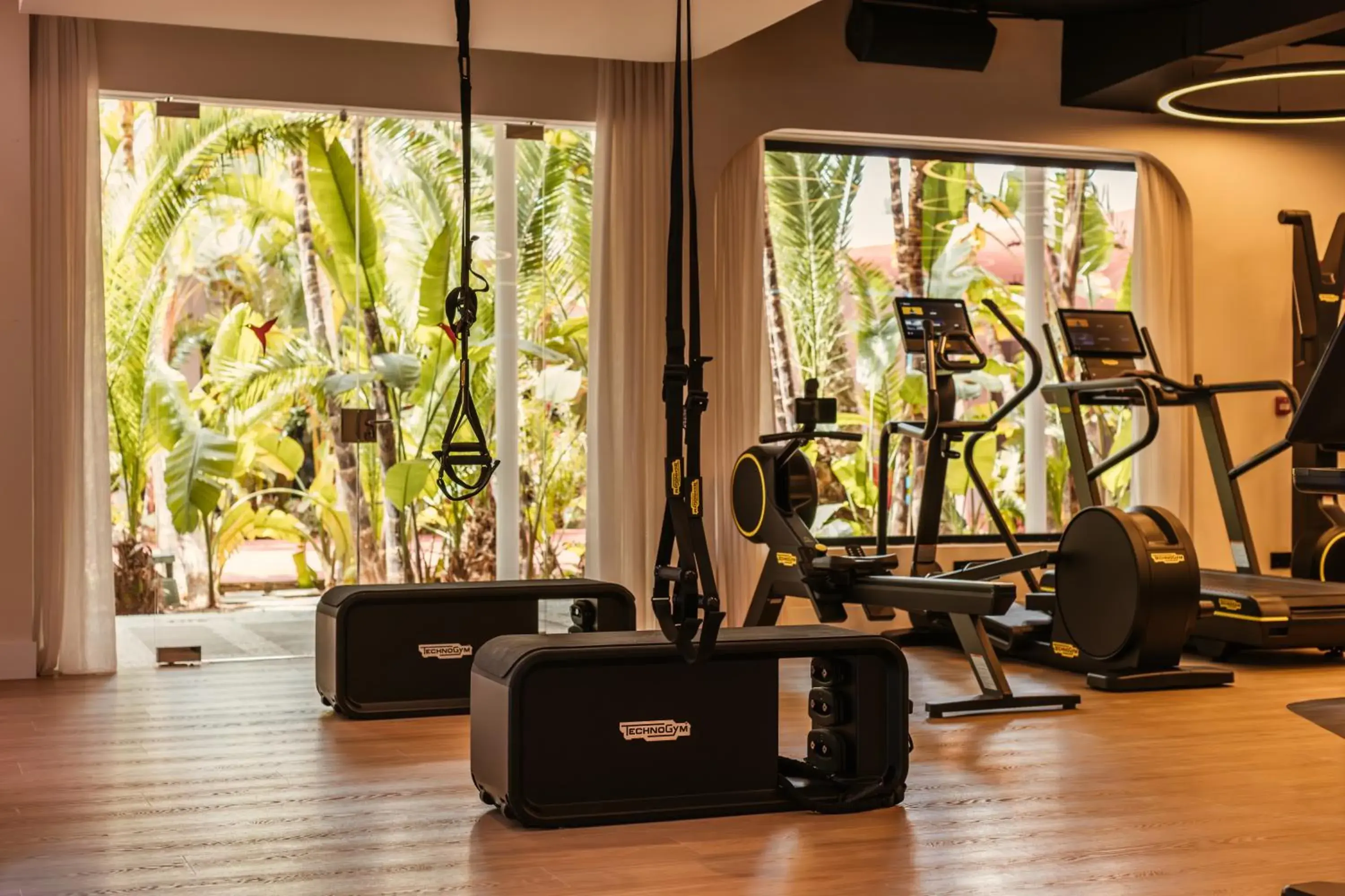 Fitness centre/facilities in The Unexpected Ibiza Hotel - Ushuaïa Club entrance included Fitness centre/facilities in The Unexpected Ibiza Hotel - Ushuaïa Club entrance included