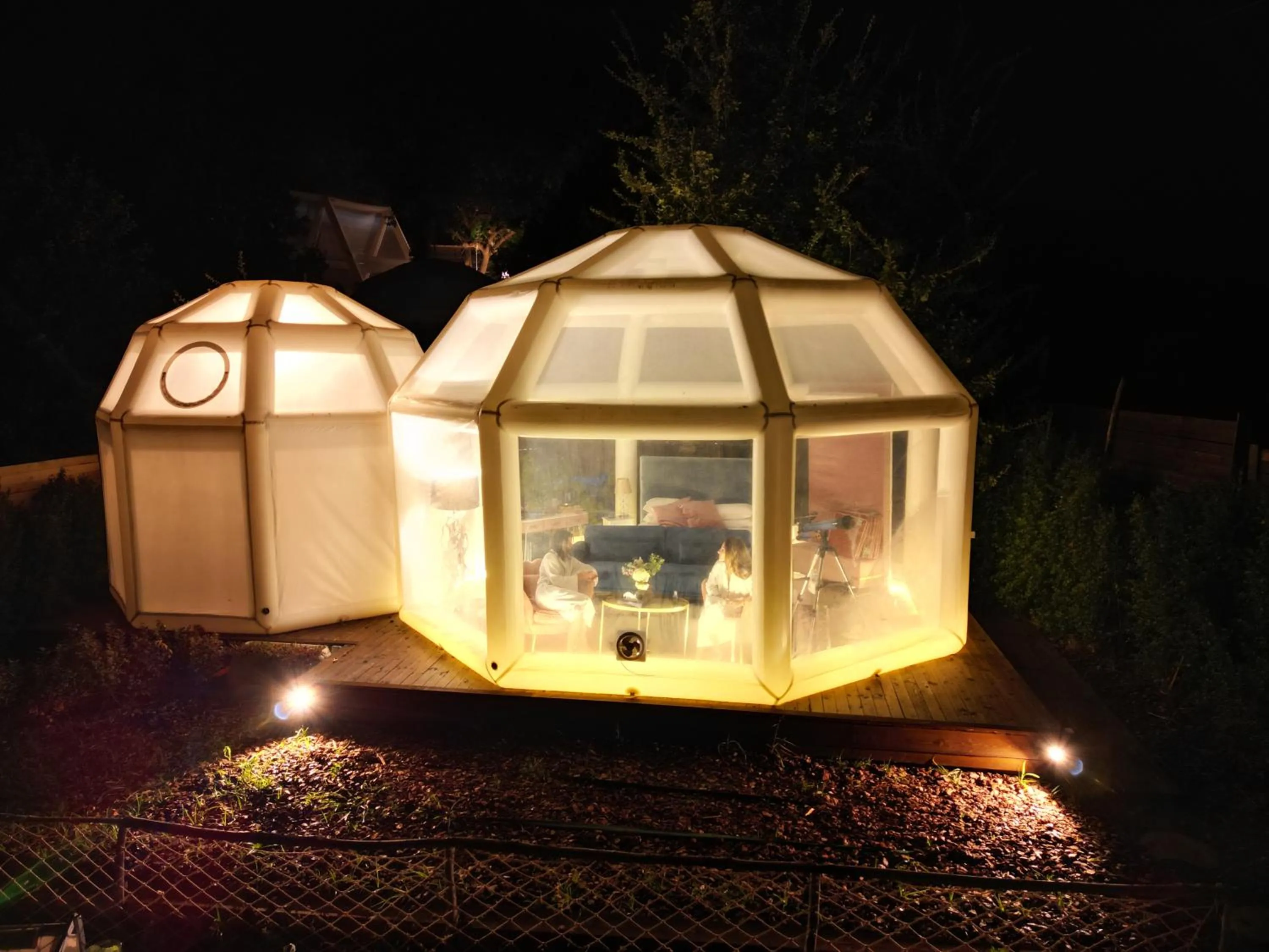 Photo of the whole room in Bubble Glamping Sicily