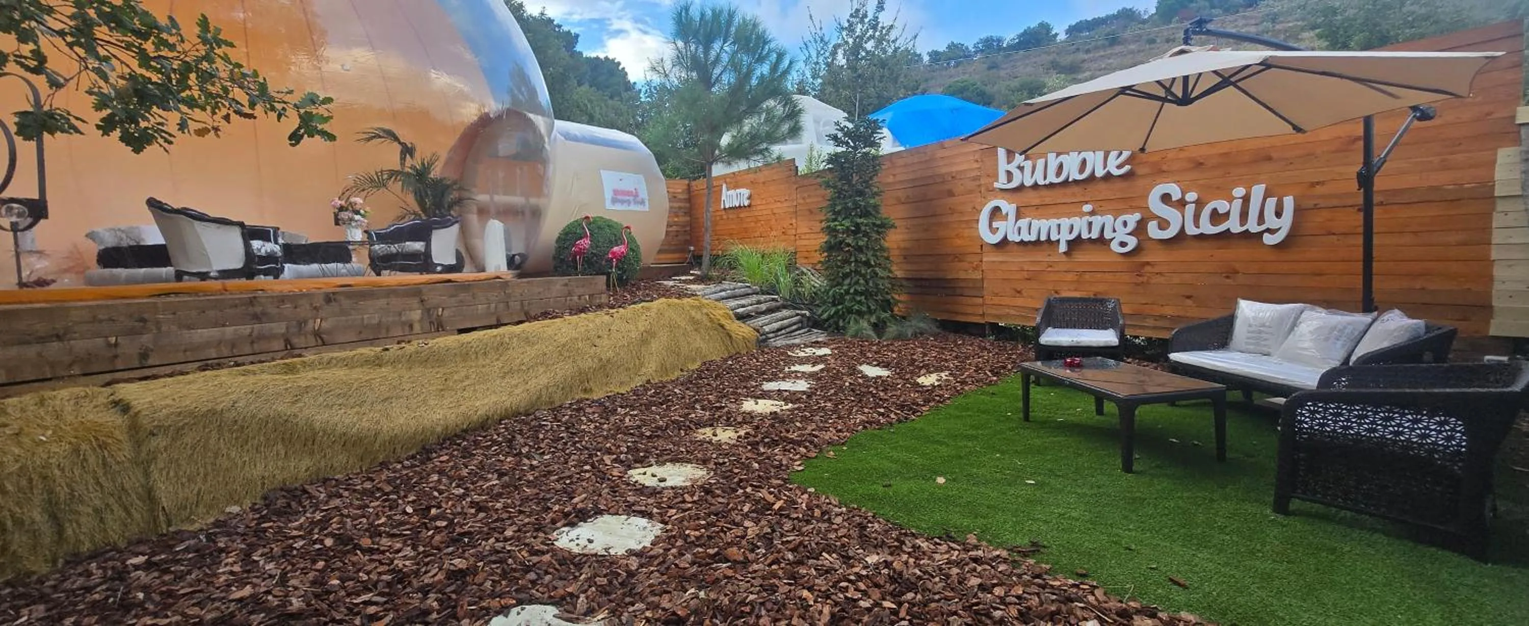 Garden in Bubble Glamping Sicily