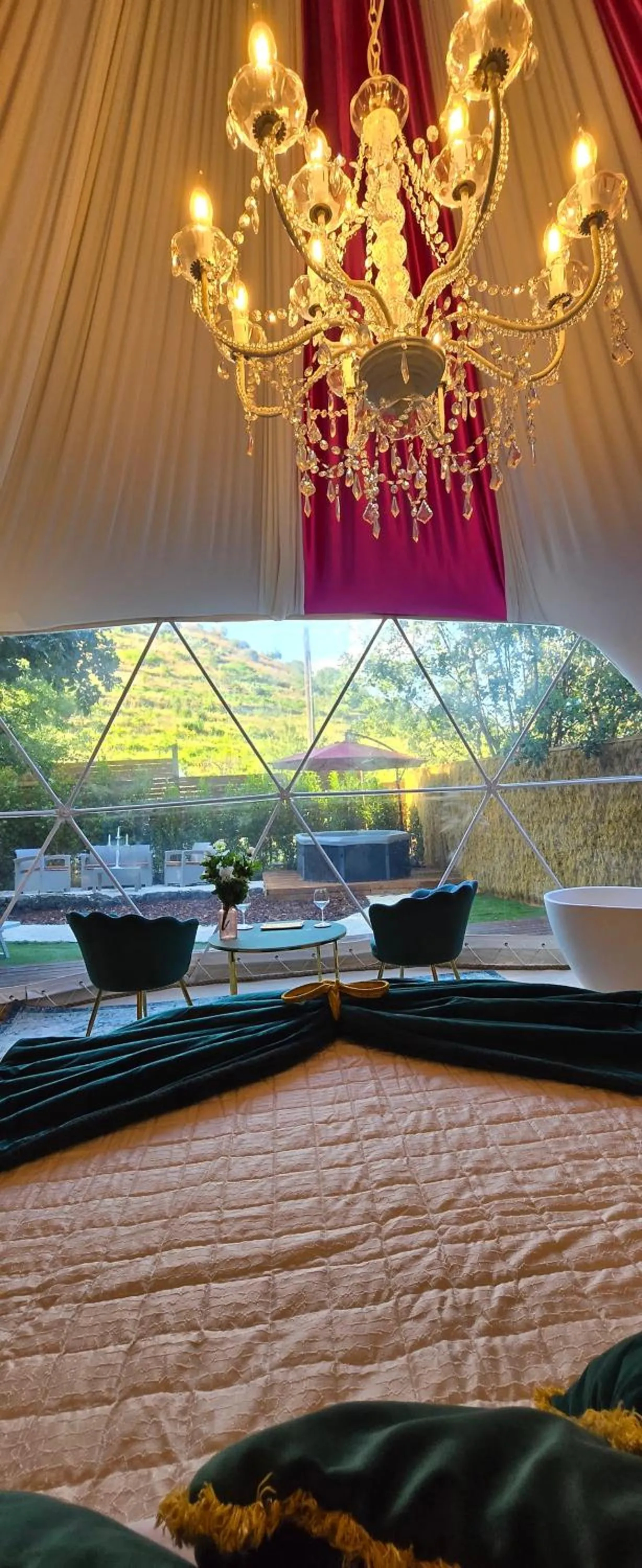View (from property/room) in Bubble Glamping Sicily