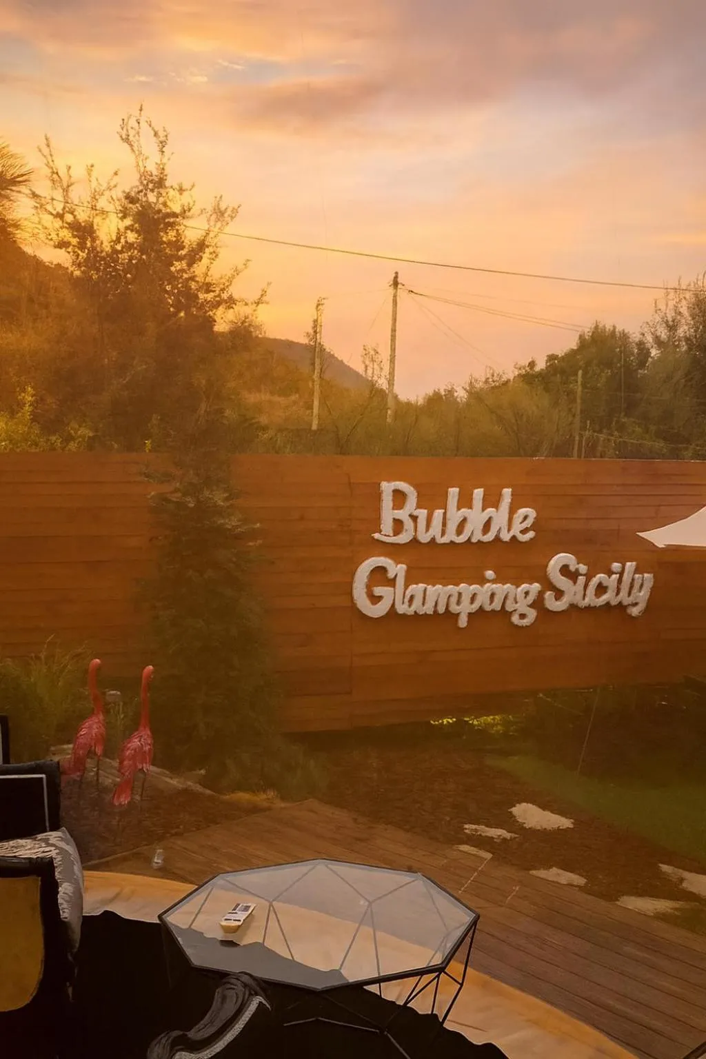 View (from property/room) in Bubble Glamping Sicily