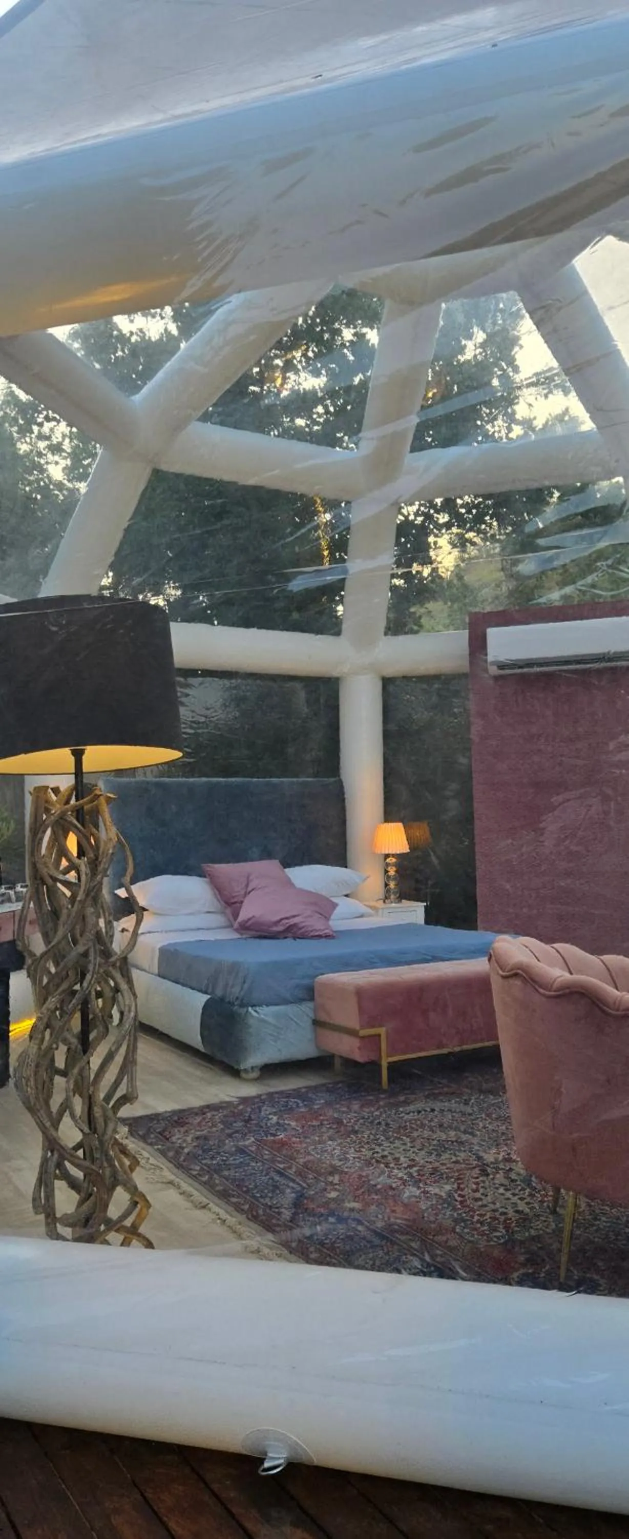 Photo of the whole room, Bed in Bubble Glamping Sicily
