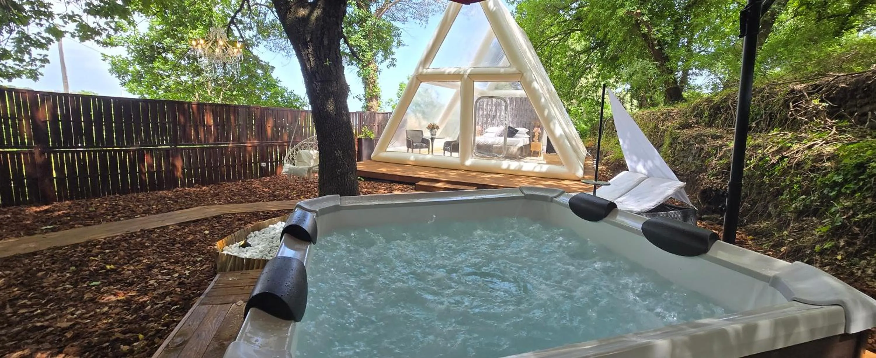 Natural landscape in Bubble Glamping Sicily
