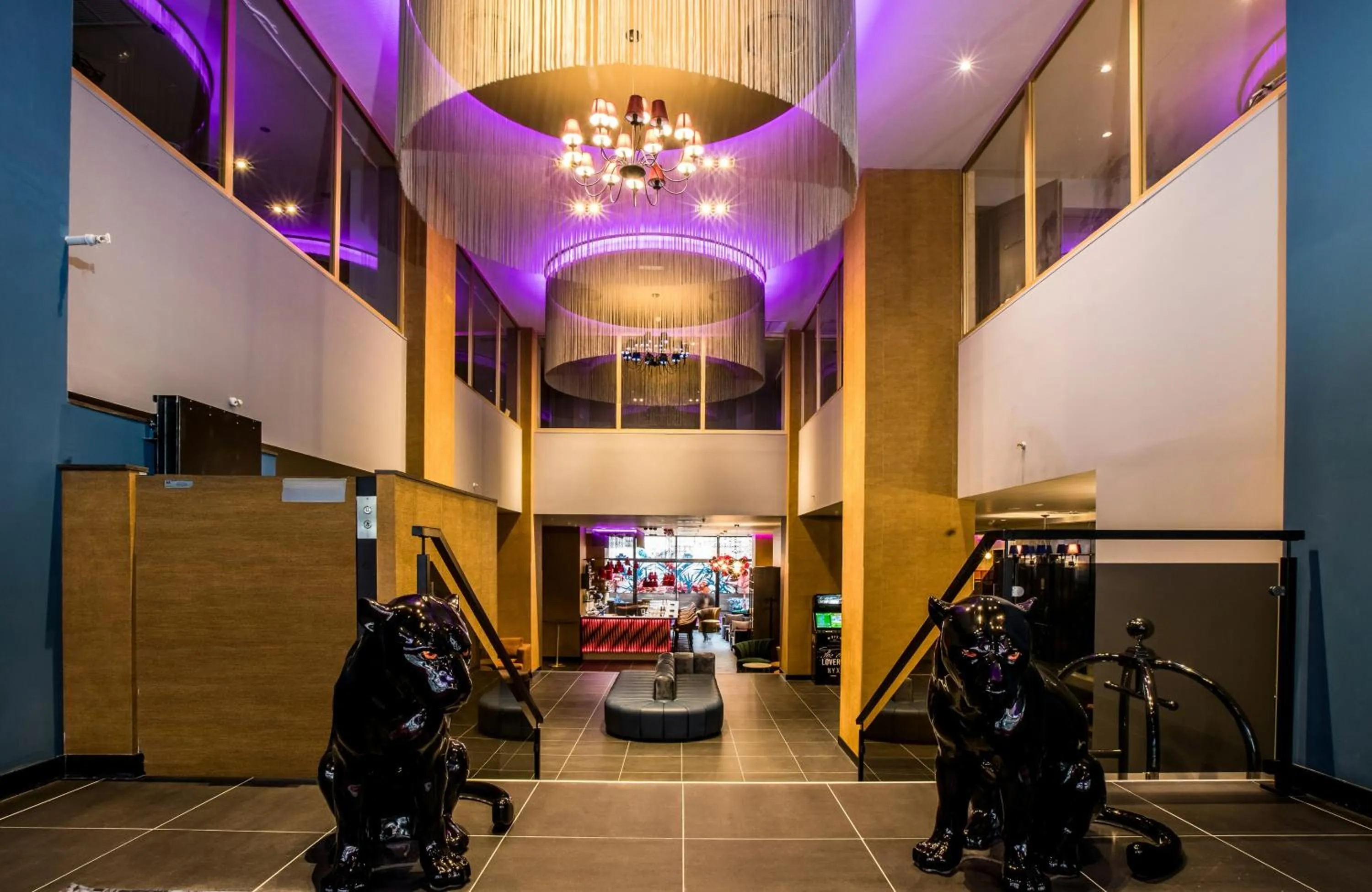 Lobby or reception in NYX Hotel Madrid by Leonardo Hotels