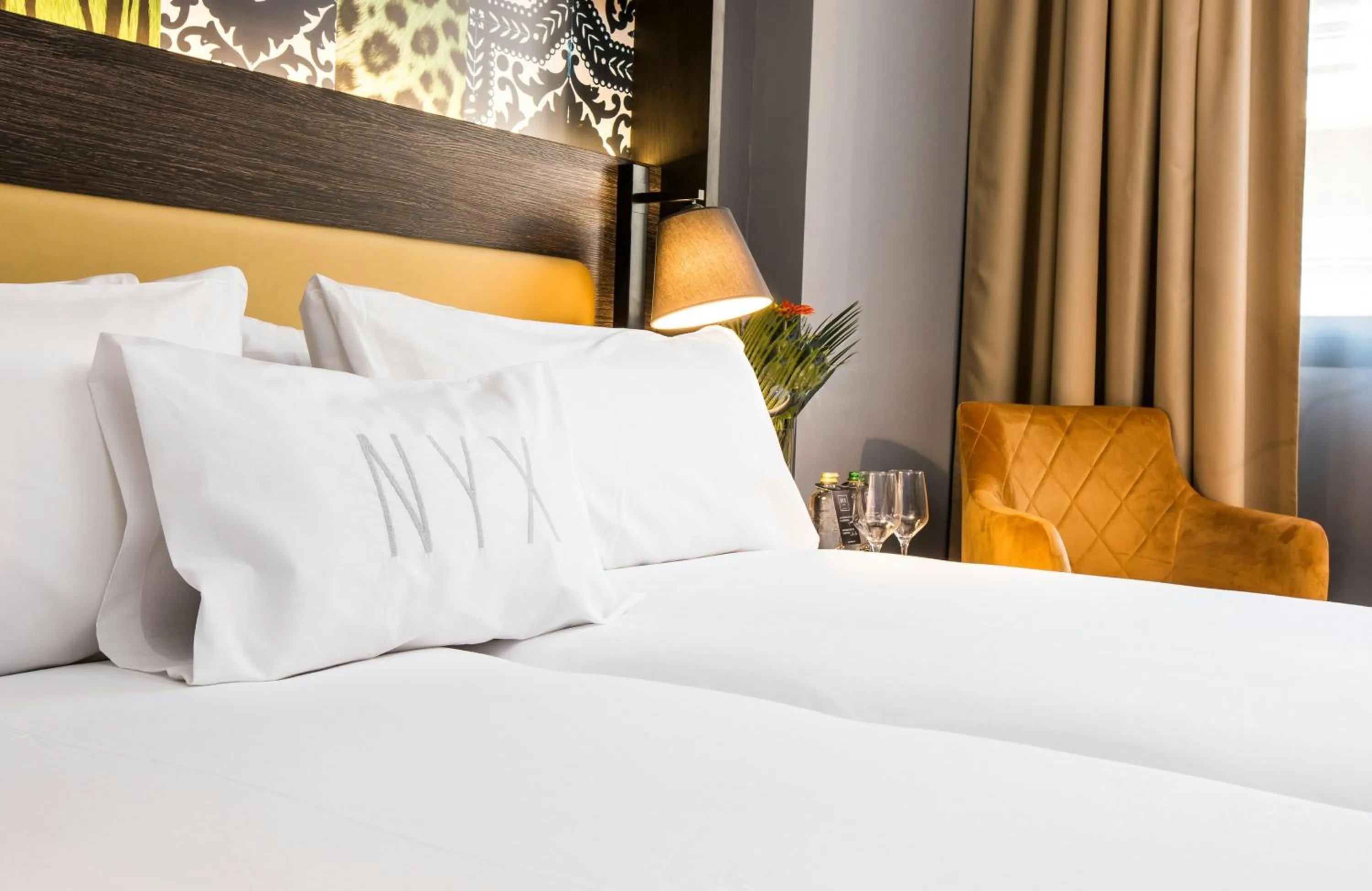 Photo of the whole room, Bed in NYX Hotel Madrid by Leonardo Hotels