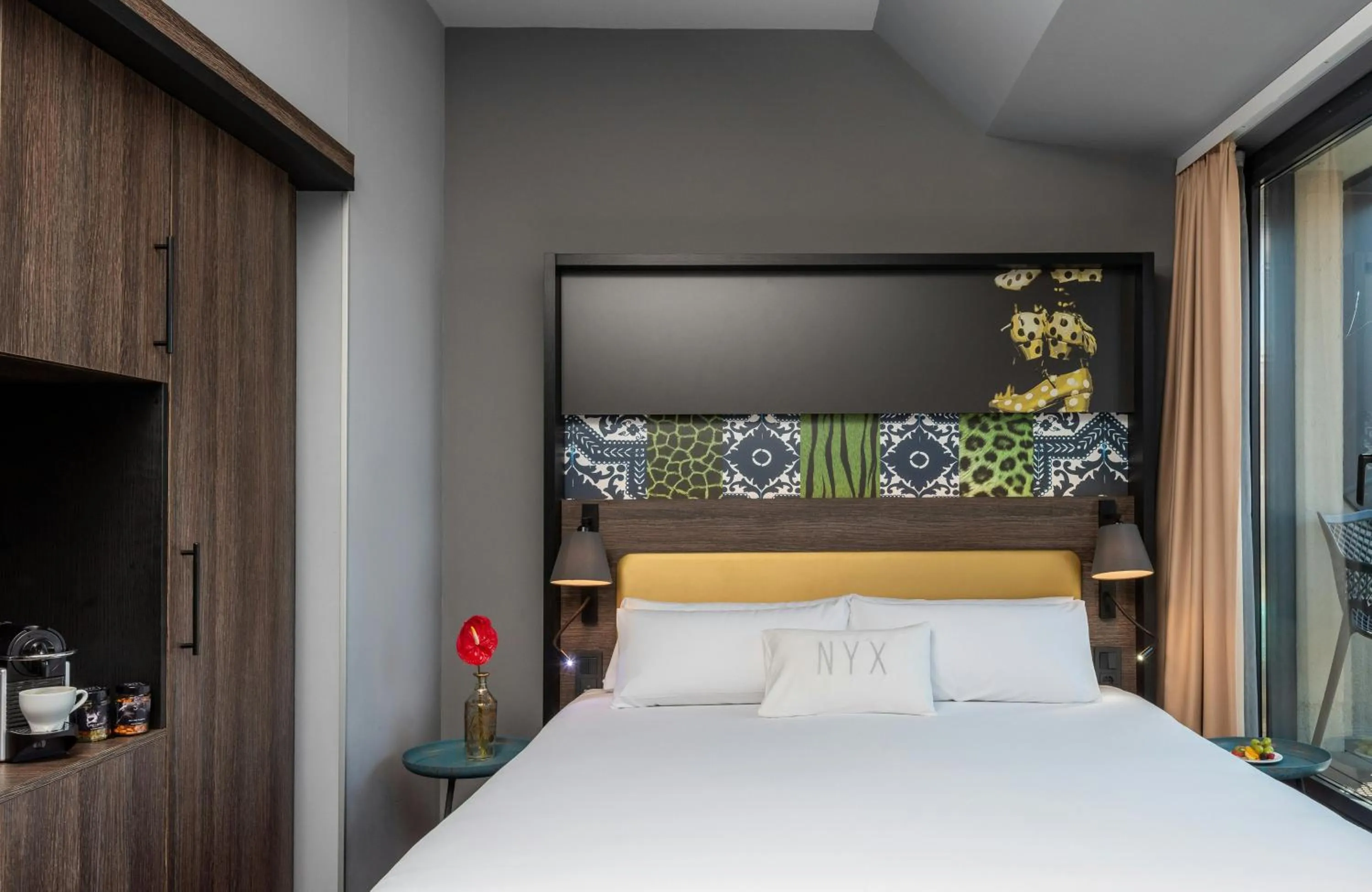 Photo of the whole room, Bed in NYX Hotel Madrid by Leonardo Hotels