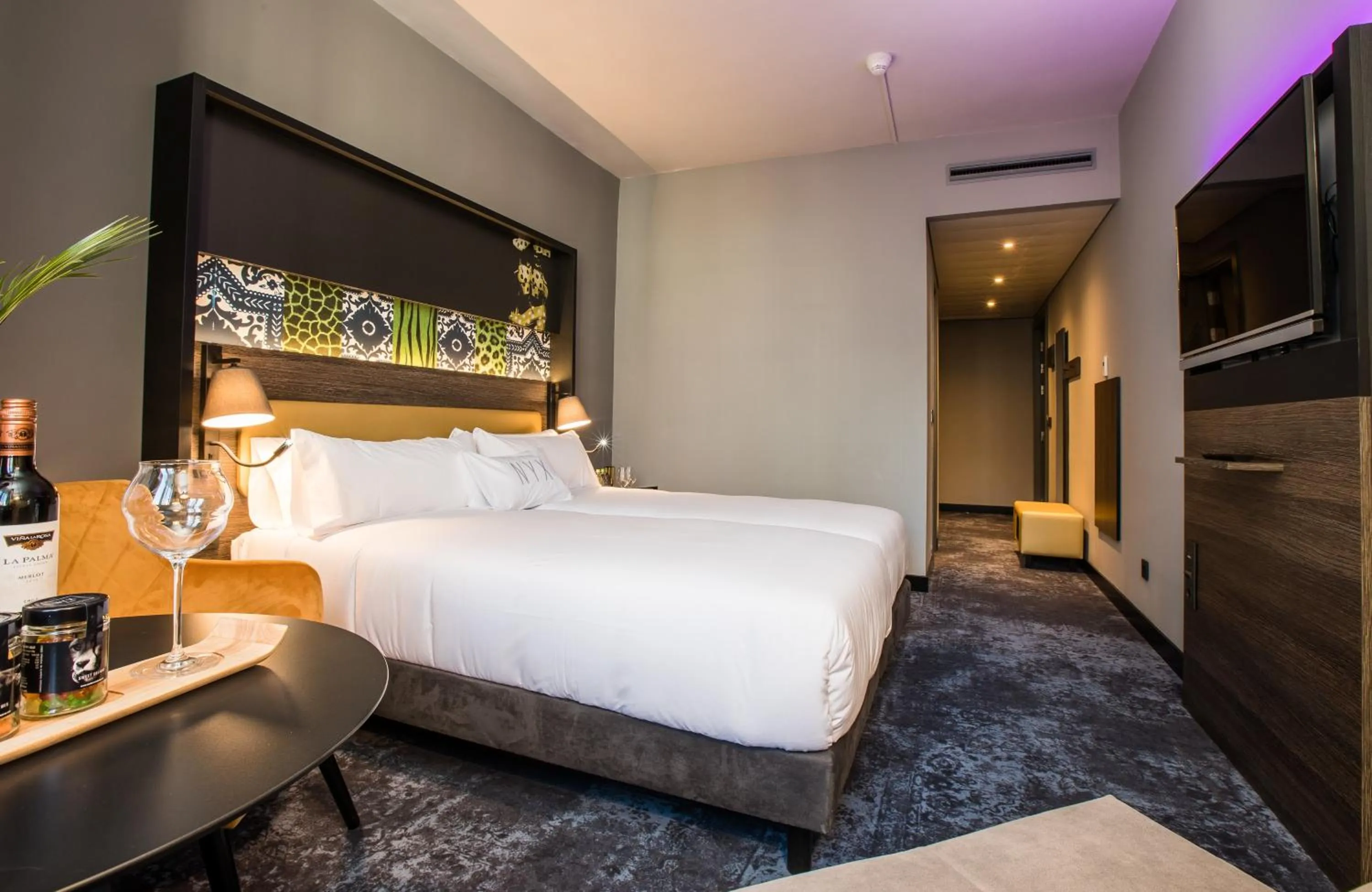 Photo of the whole room, Bed in NYX Hotel Madrid by Leonardo Hotels