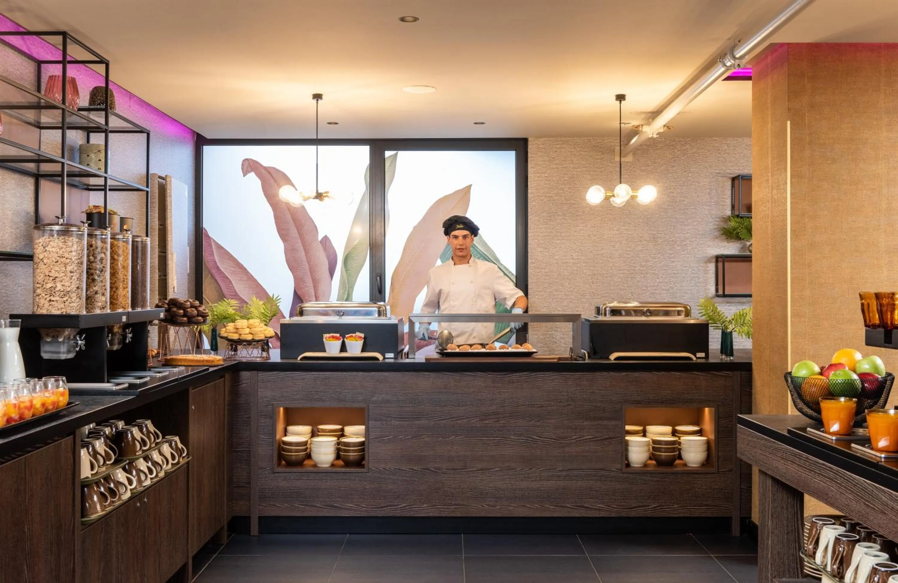 Buffet breakfast in NYX Hotel Madrid by Leonardo Hotels