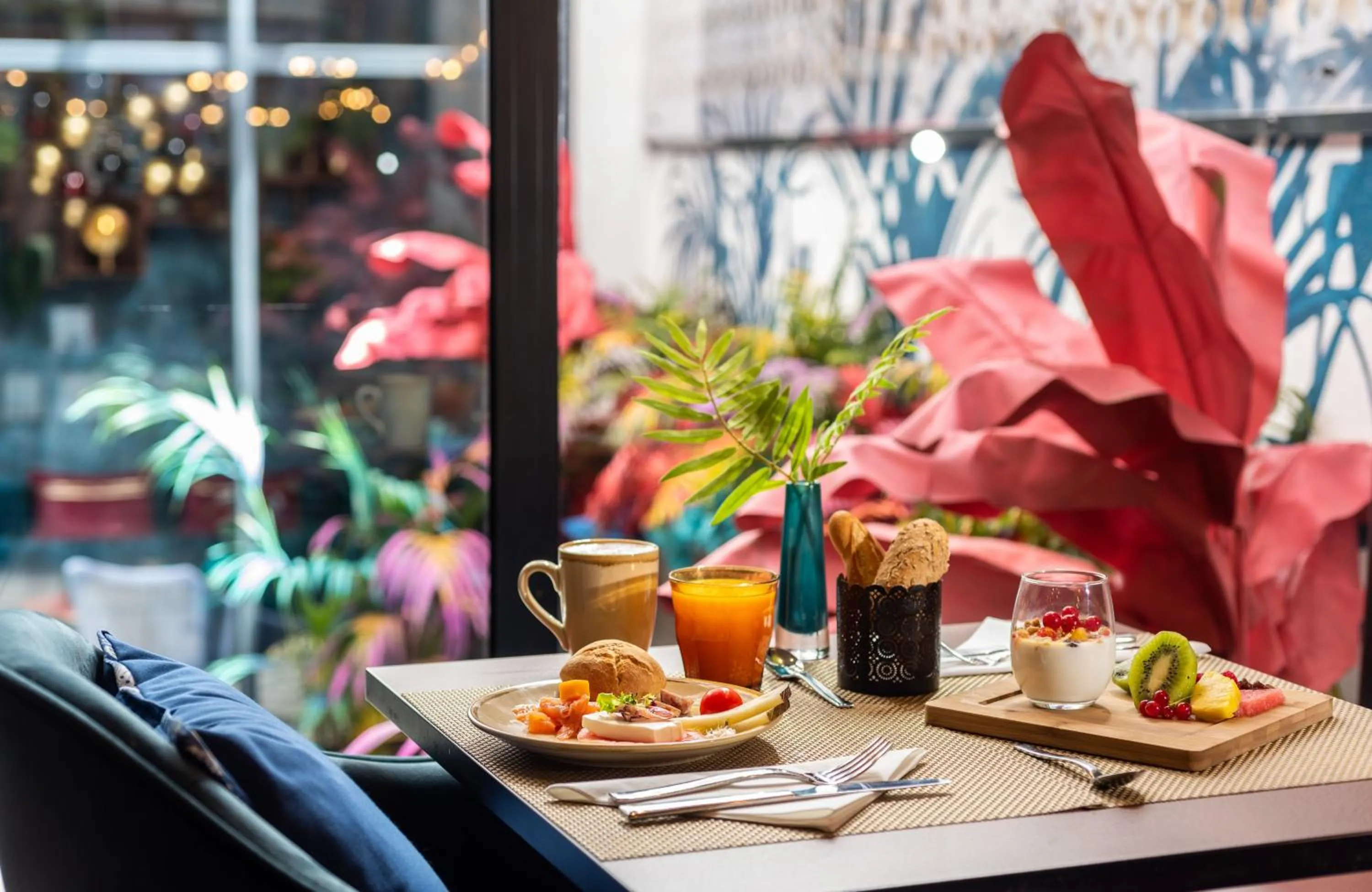 Buffet breakfast in NYX Hotel Madrid by Leonardo Hotels