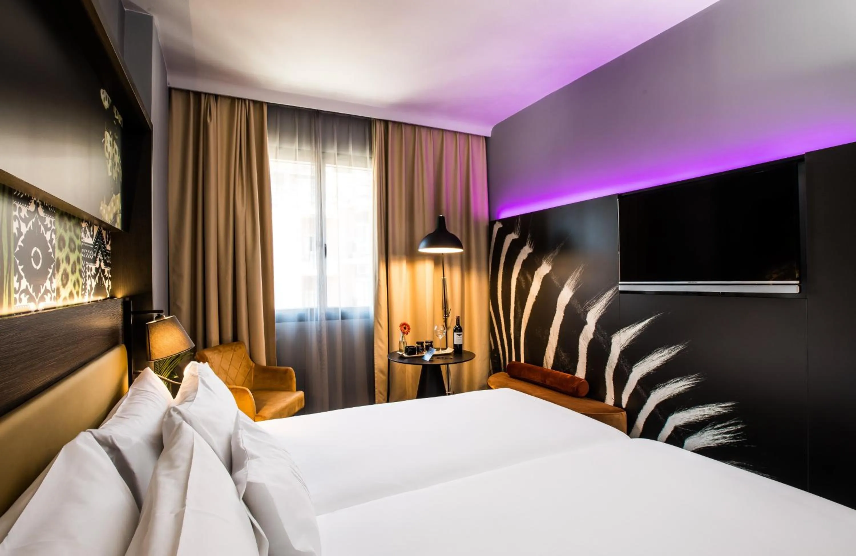 Photo of the whole room, Bed in NYX Hotel Madrid by Leonardo Hotels