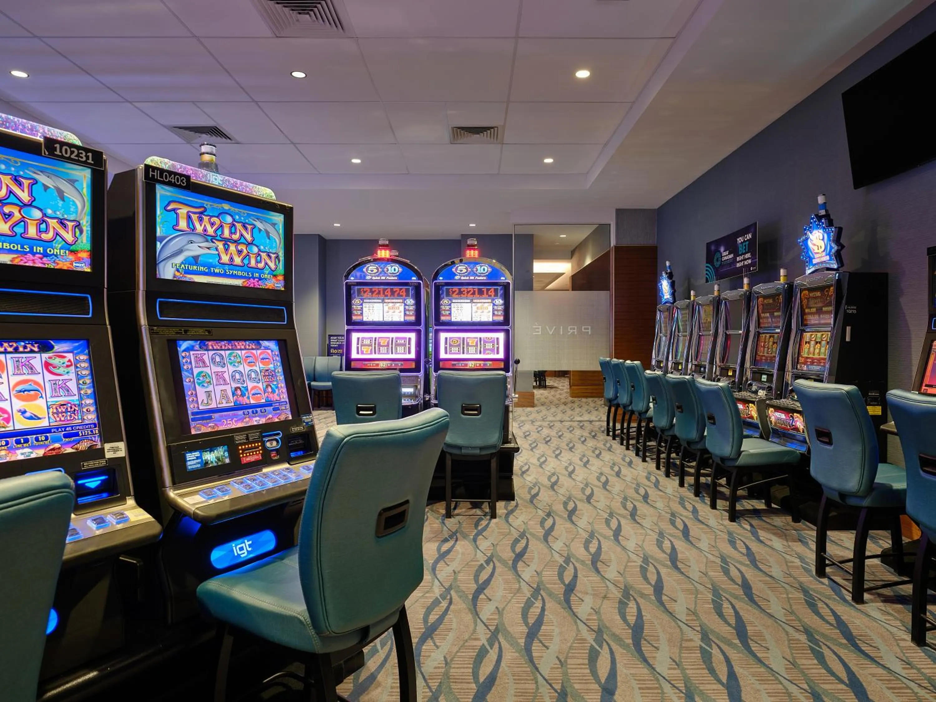 Casino in Great Blue Heron Hotel