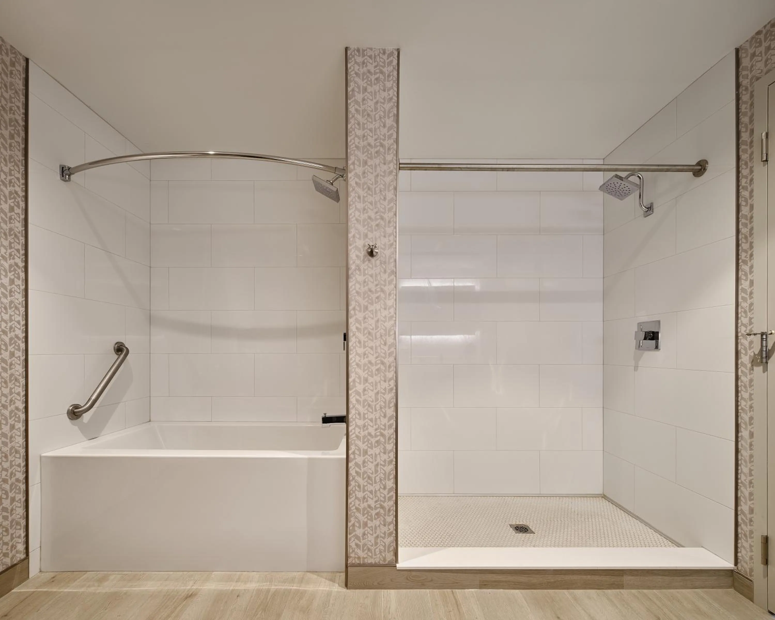 Bathroom in Great Blue Heron Hotel