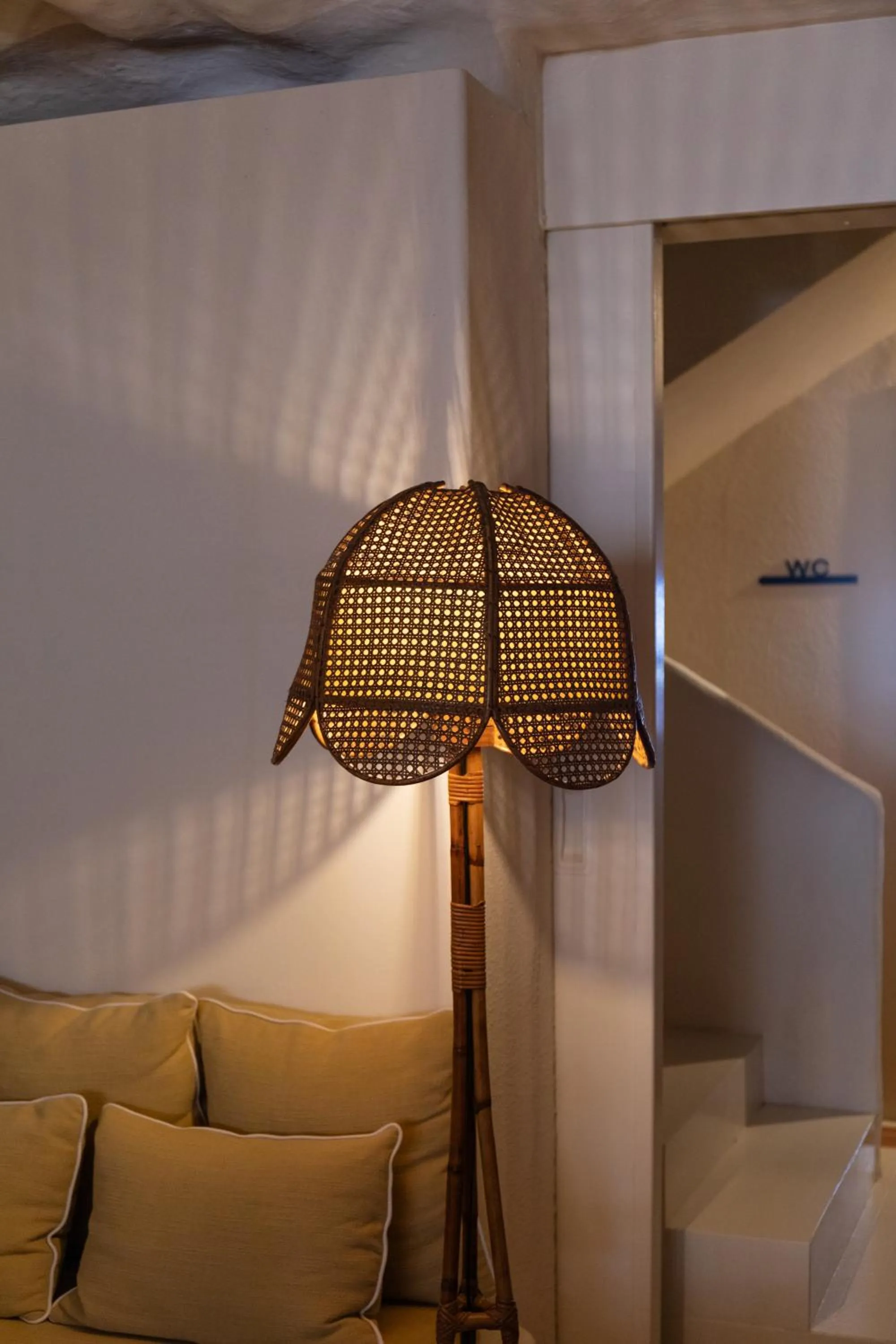 Decorative detail in Hotel Isabella's Llafranc