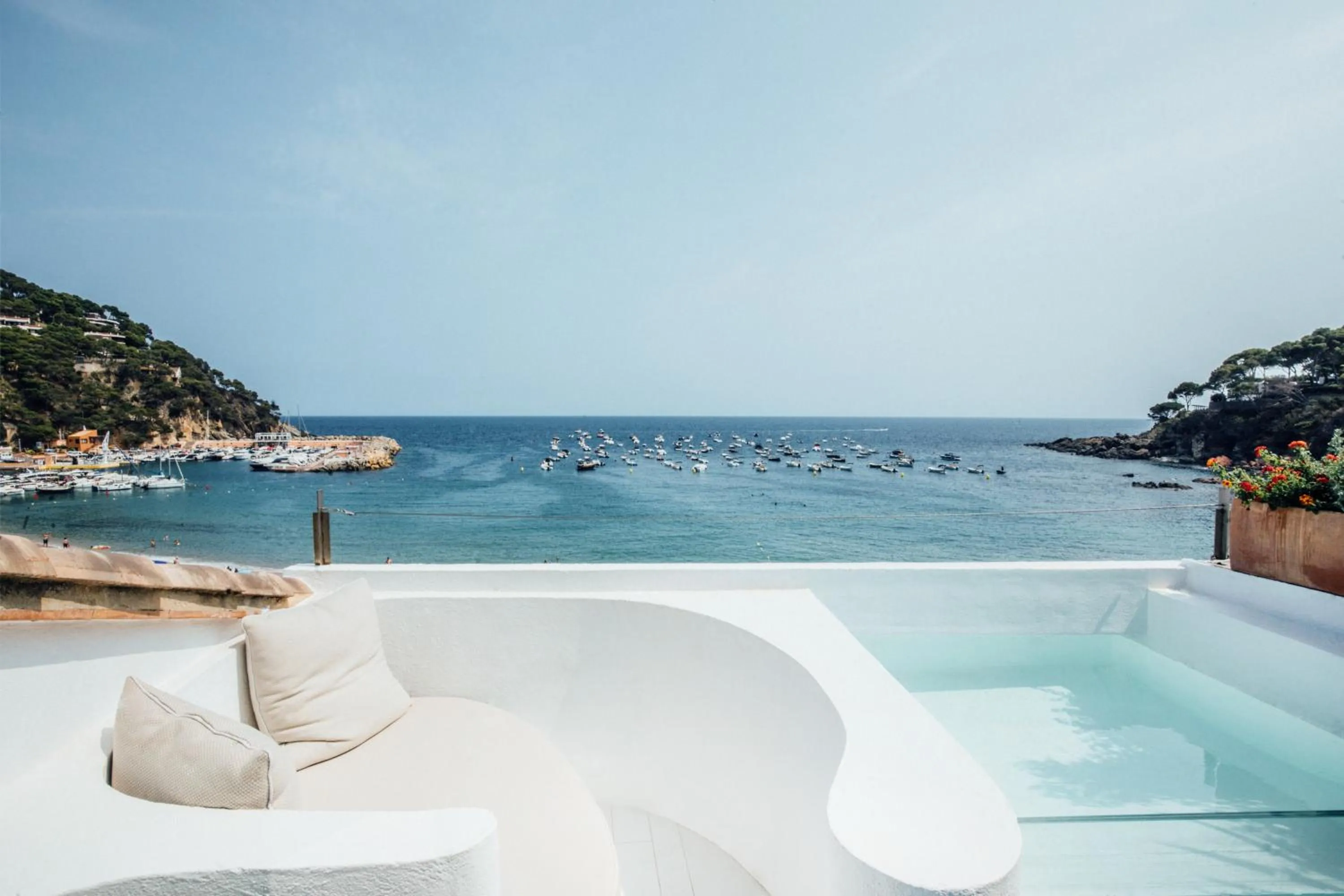 Balcony/Terrace in Hotel Isabella's Llafranc