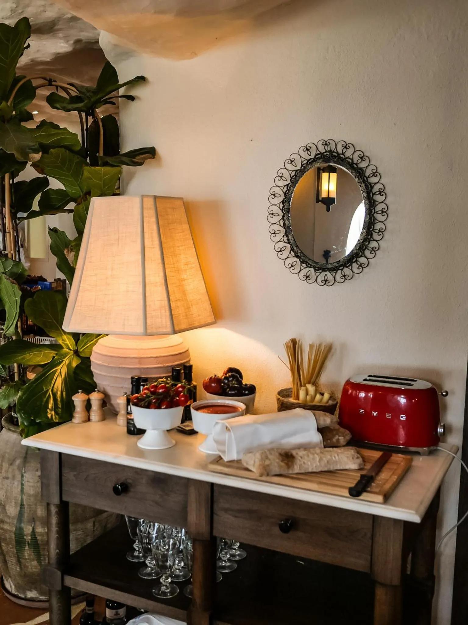 Food in Hotel Isabella's Llafranc