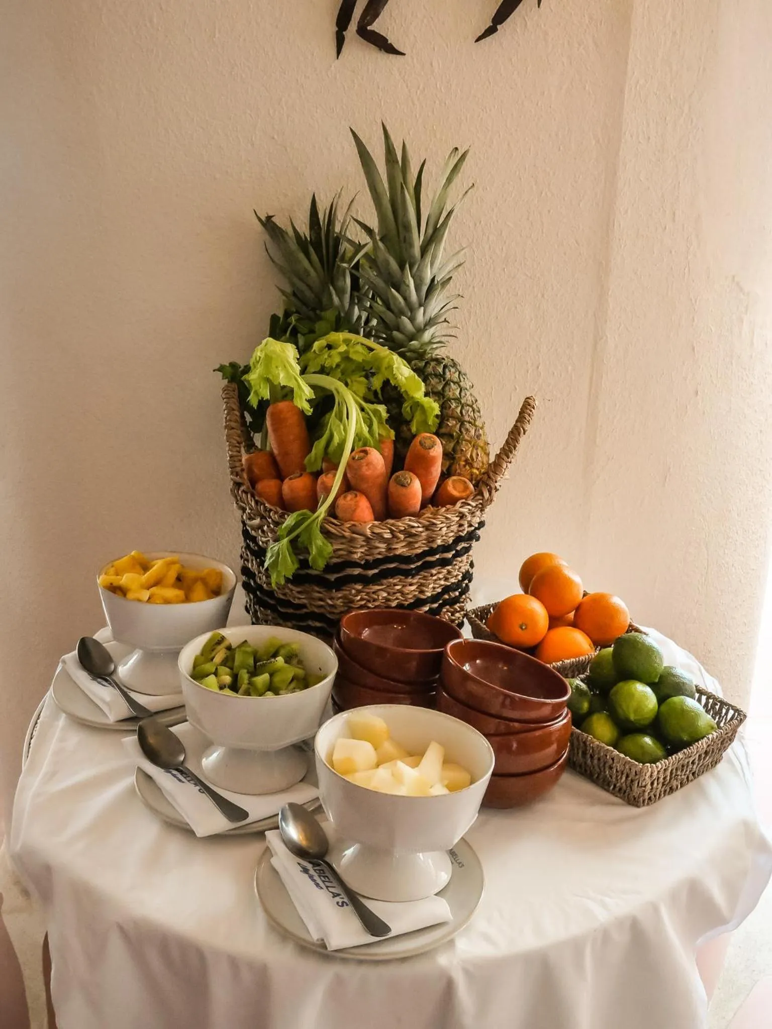 Buffet breakfast in Hotel Isabella's Llafranc