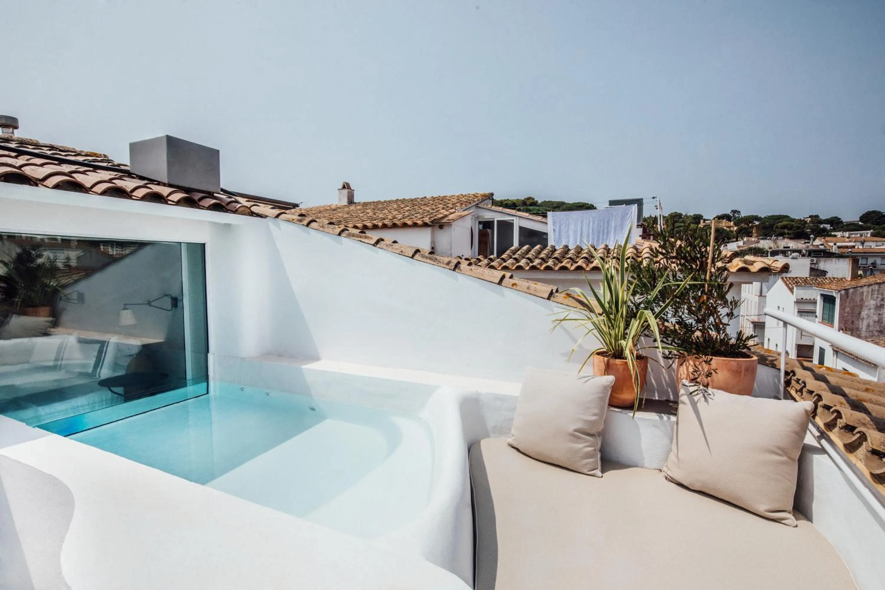 Balcony/Terrace in Hotel Isabella's Llafranc