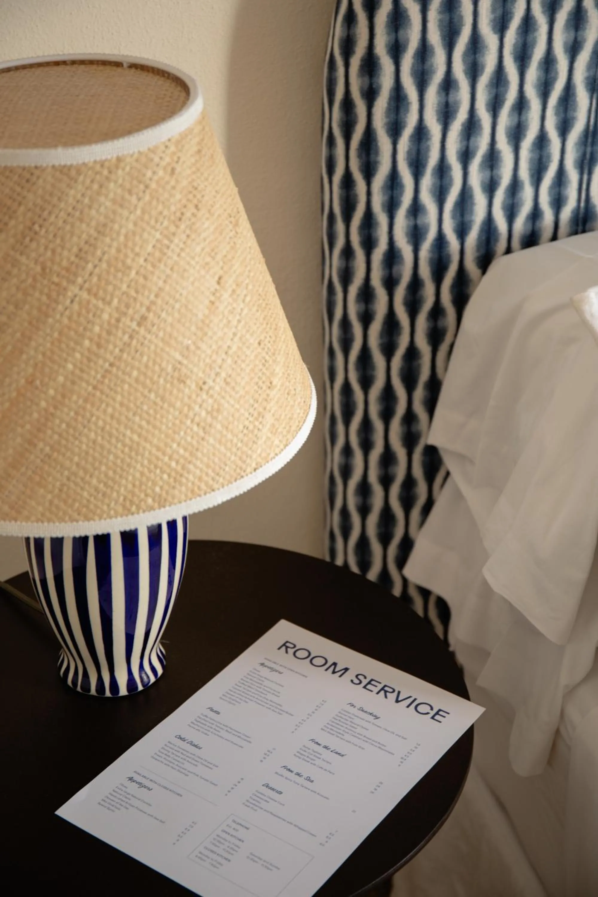 Decorative detail, Bed in Hotel Isabella's Llafranc