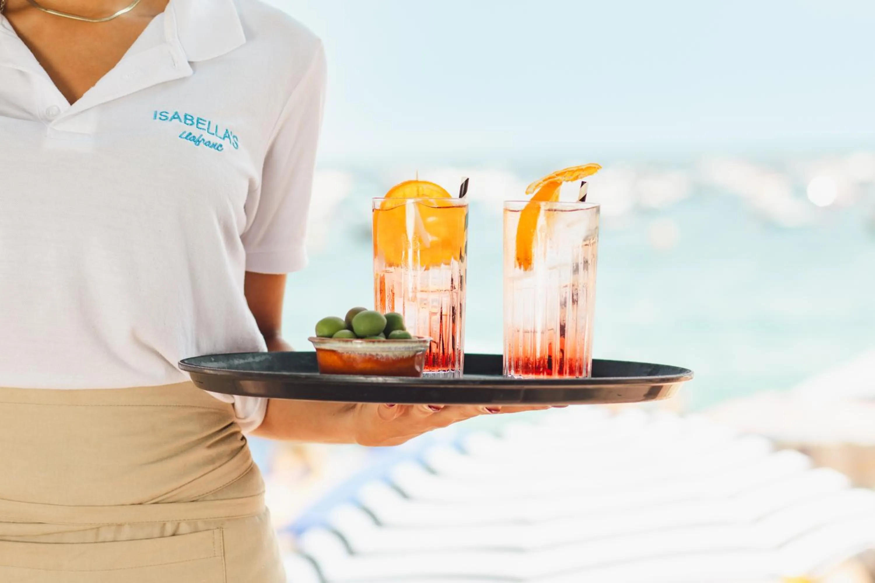 Food and drinks in Hotel Isabella's Llafranc