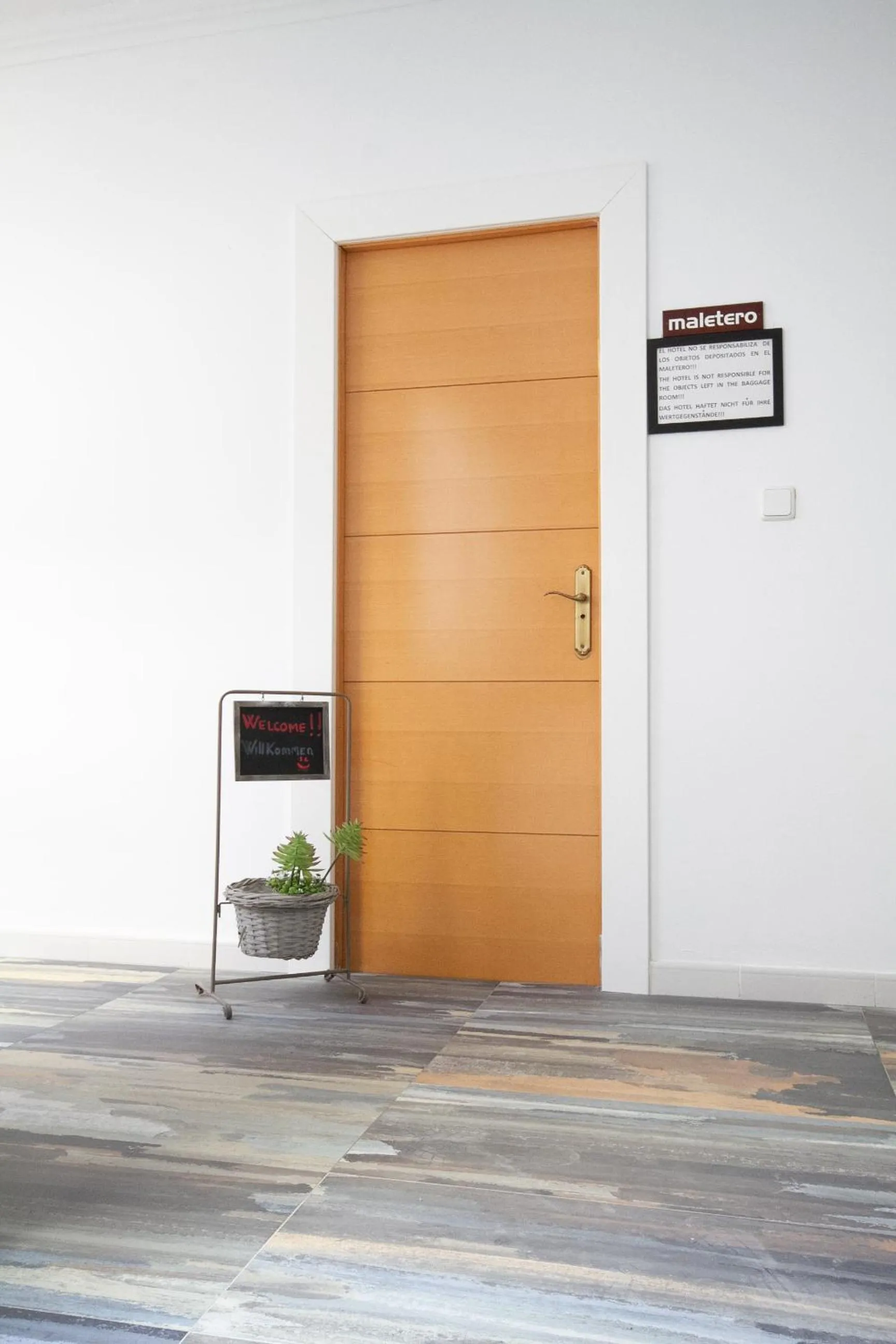 Decorative detail in Hotel Teide